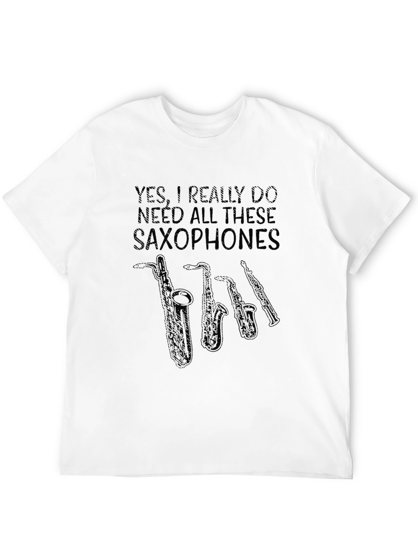 Saxophone T-Shirt - Musician Gift