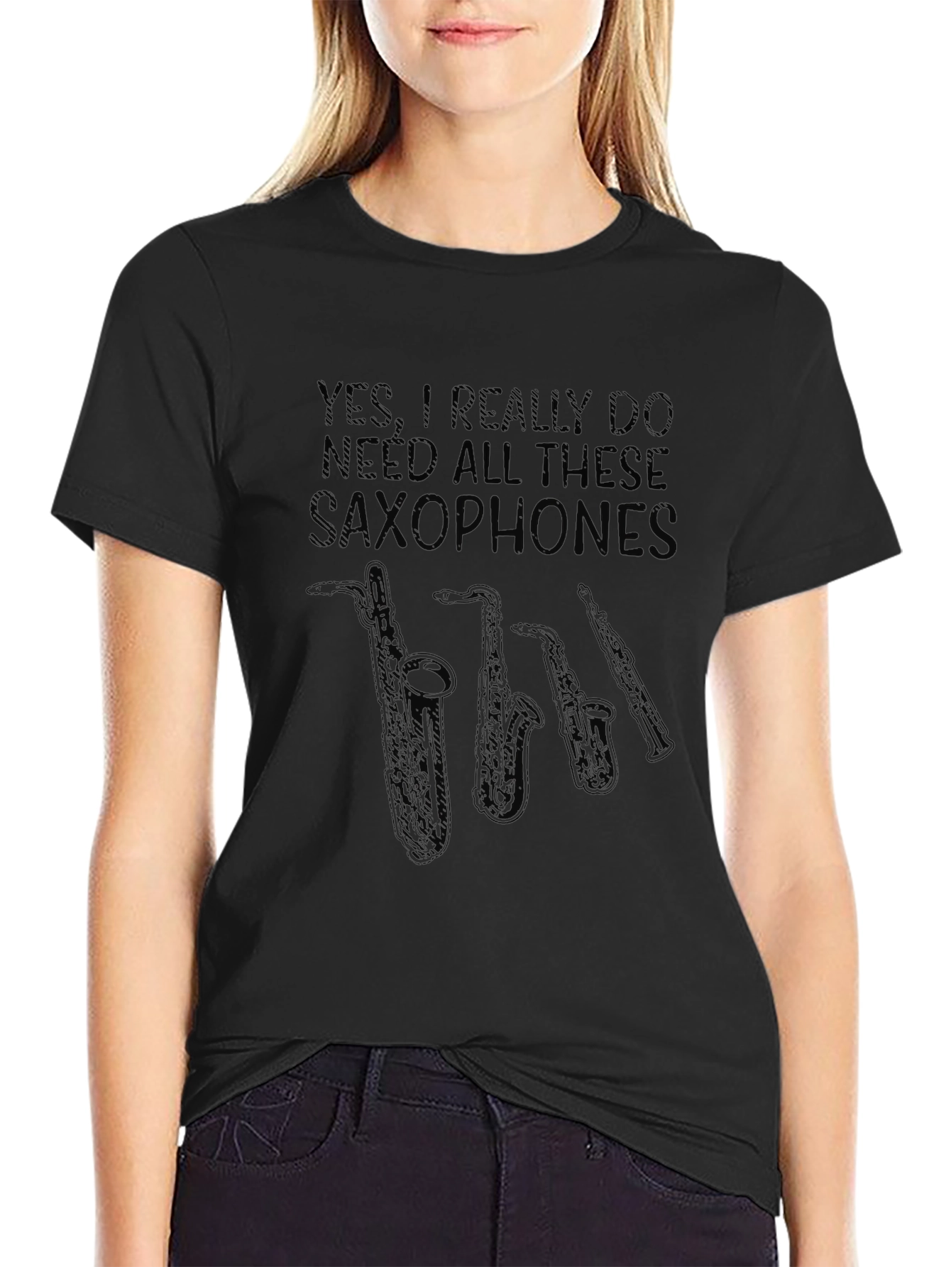 Saxophone T-Shirt - Musician Gift