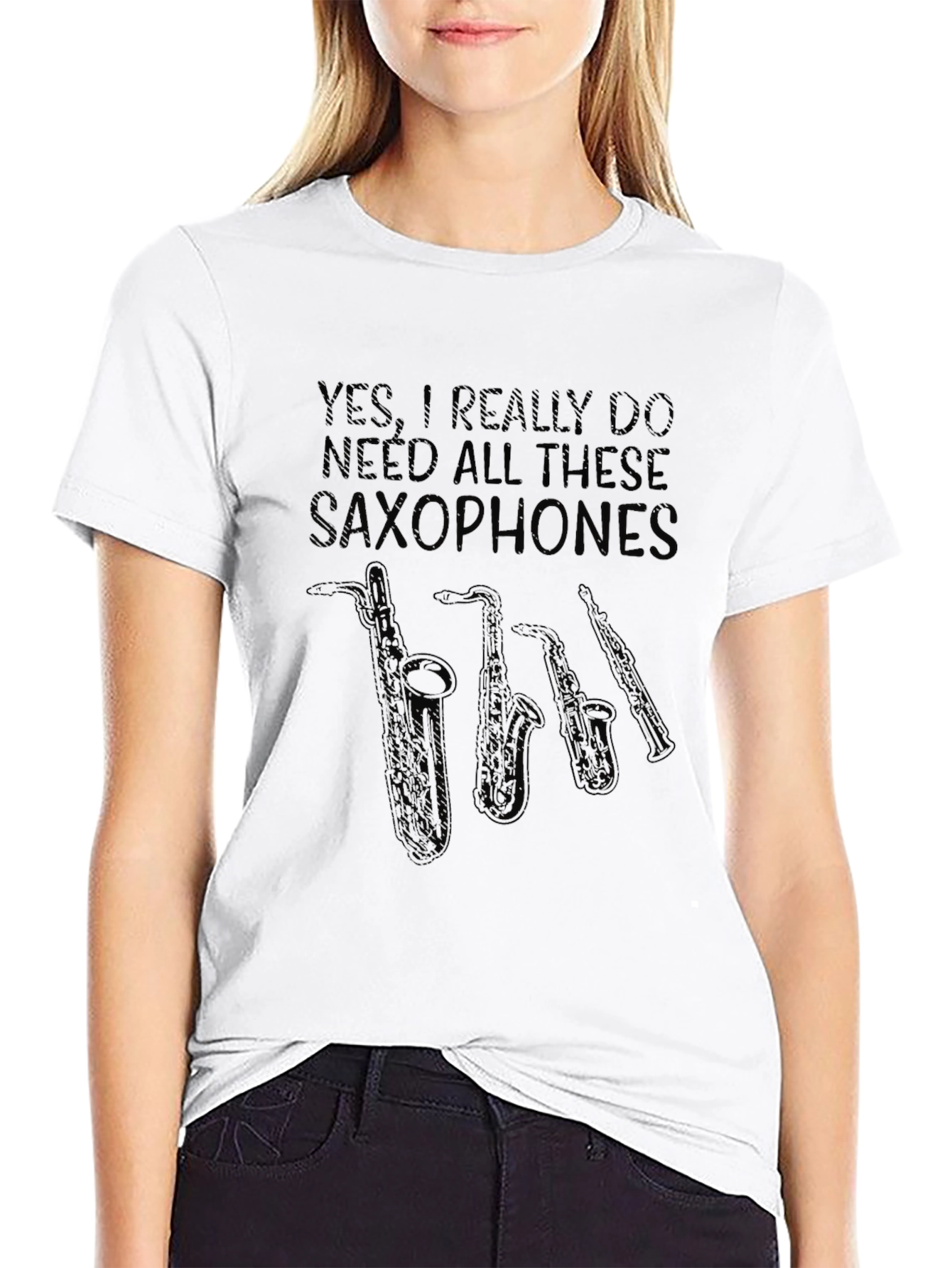 Saxophone T-Shirt - Musician Gift