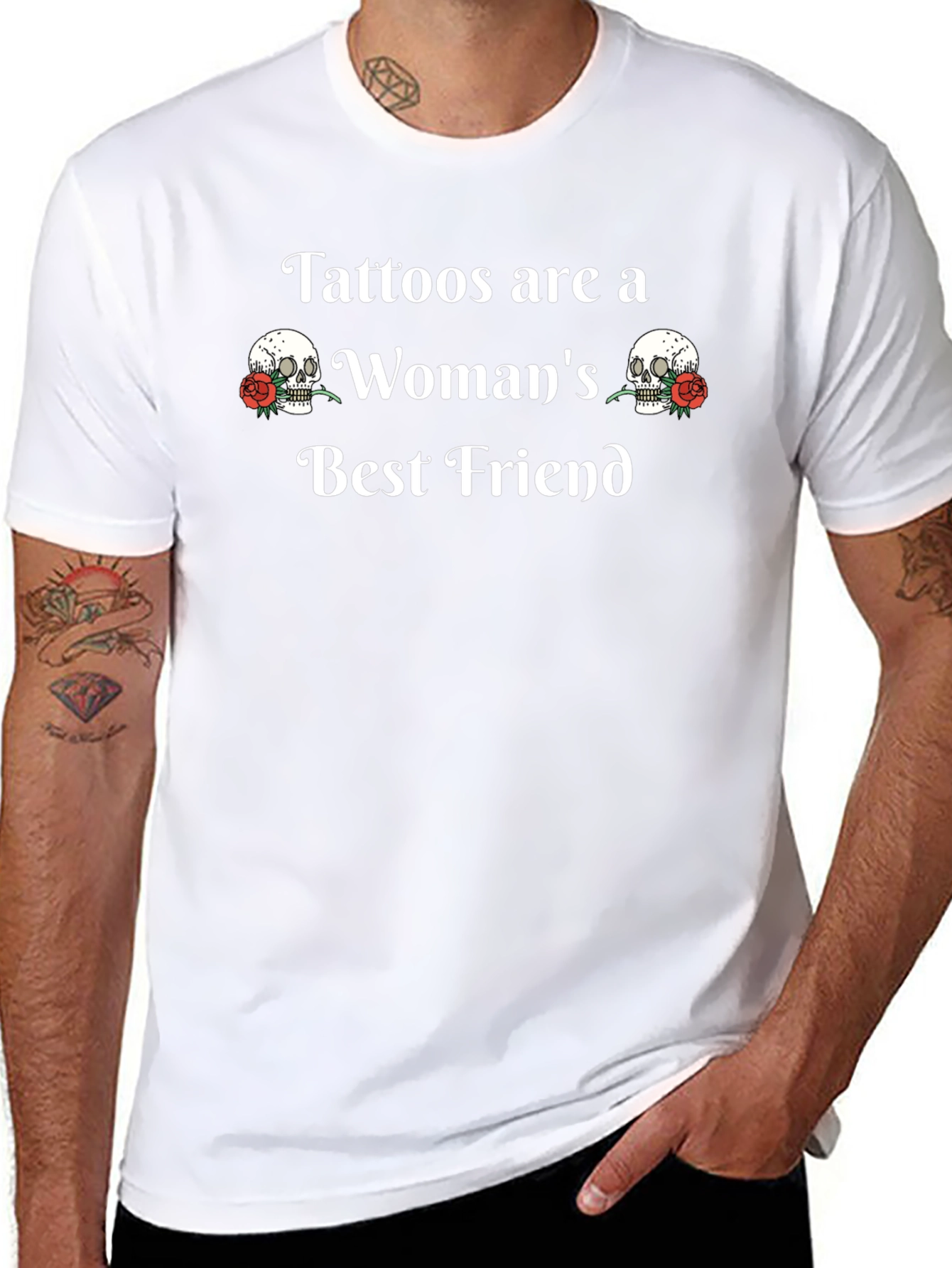Tattoos are a Womans Best Friend T-Shirt