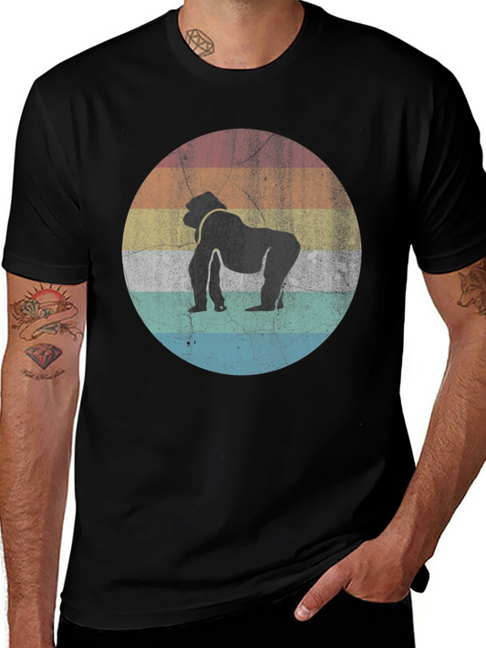 Vintage Gorilla T-Shirt - Retro Ape Design