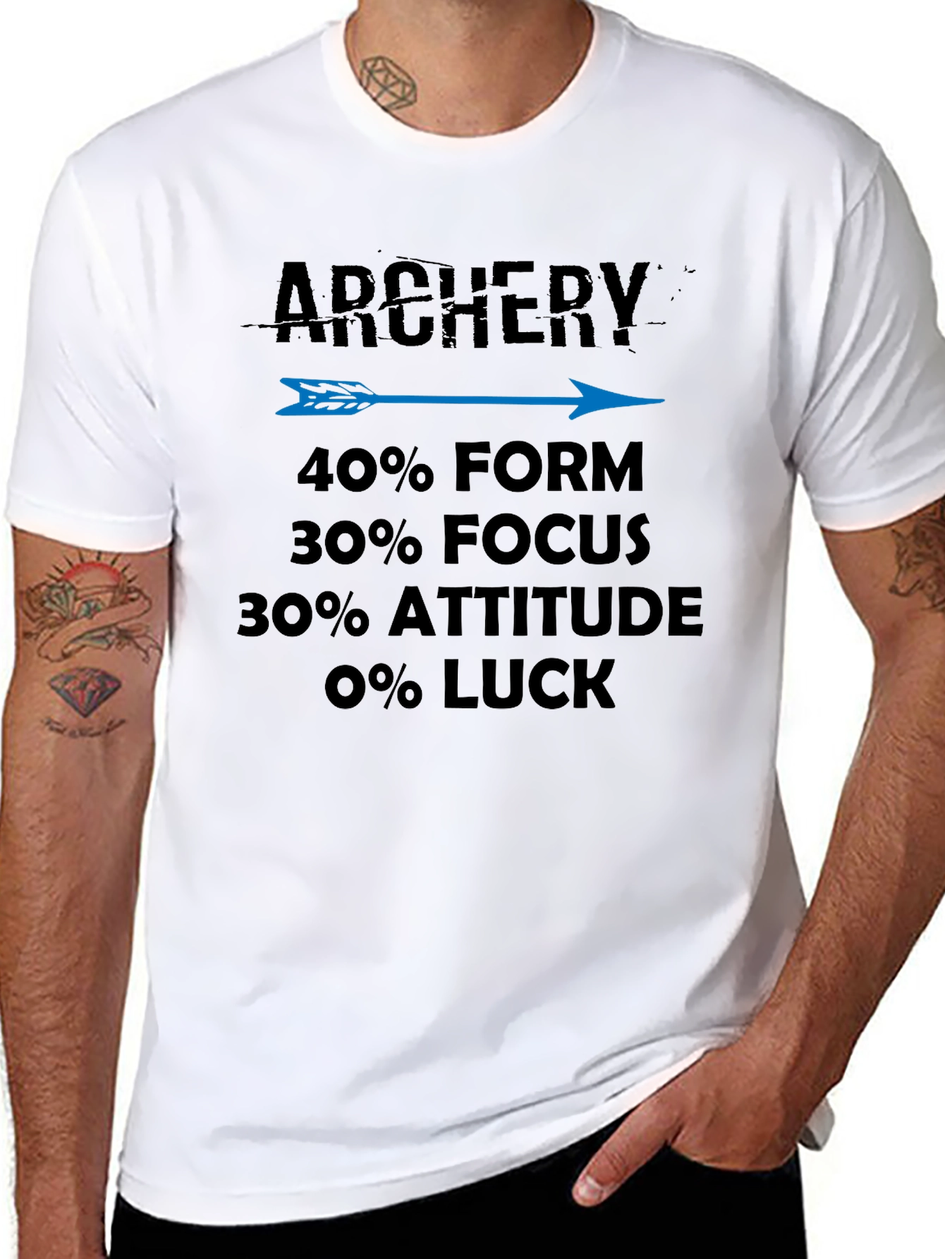 Archery Form Focus Attitude T-Shirt