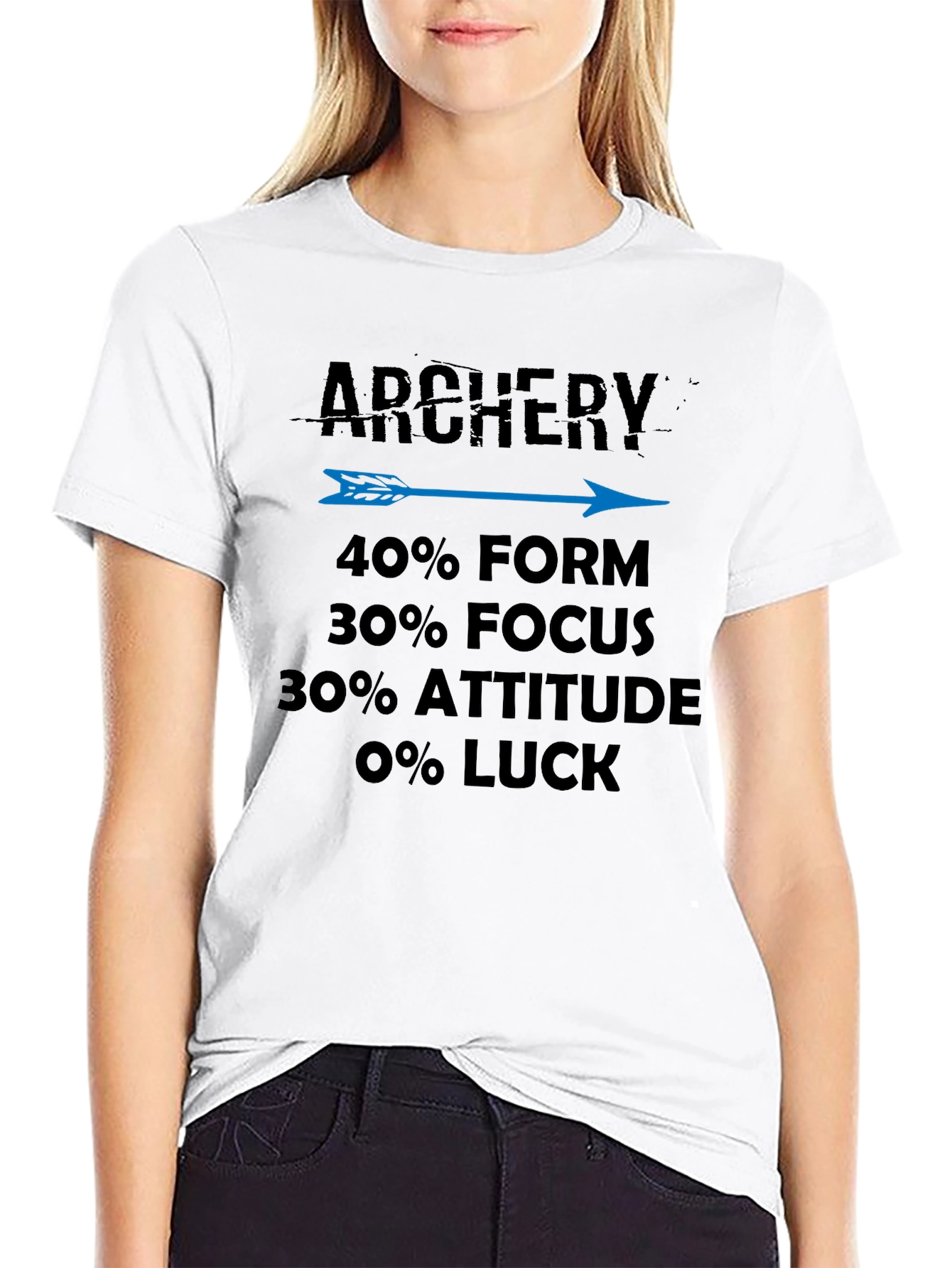 Archery Form Focus Attitude T-Shirt