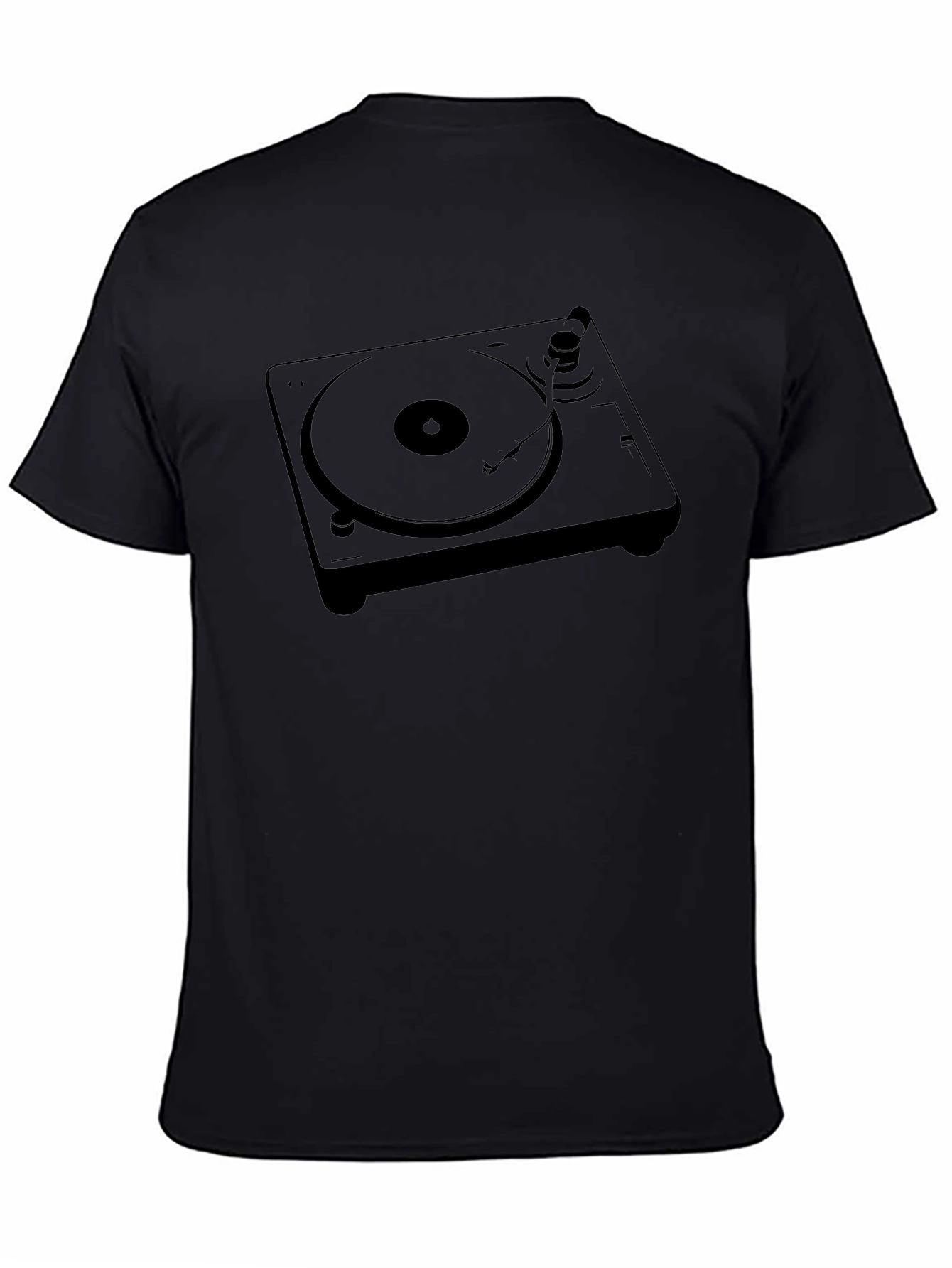 Turntable Graphic Tee - DJ Music Lover