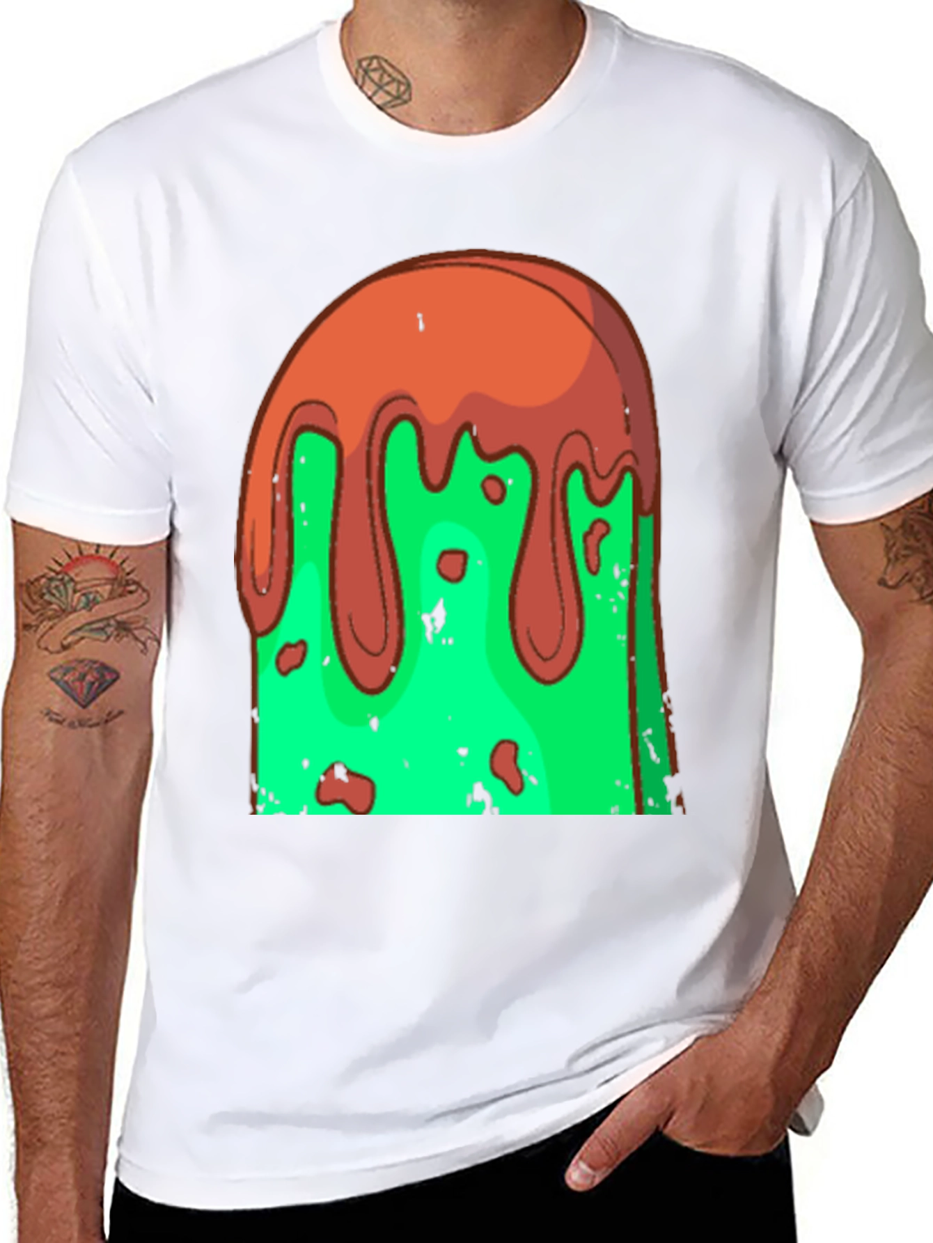 Monster Cake Graphic Tee - Fun & Unique Design