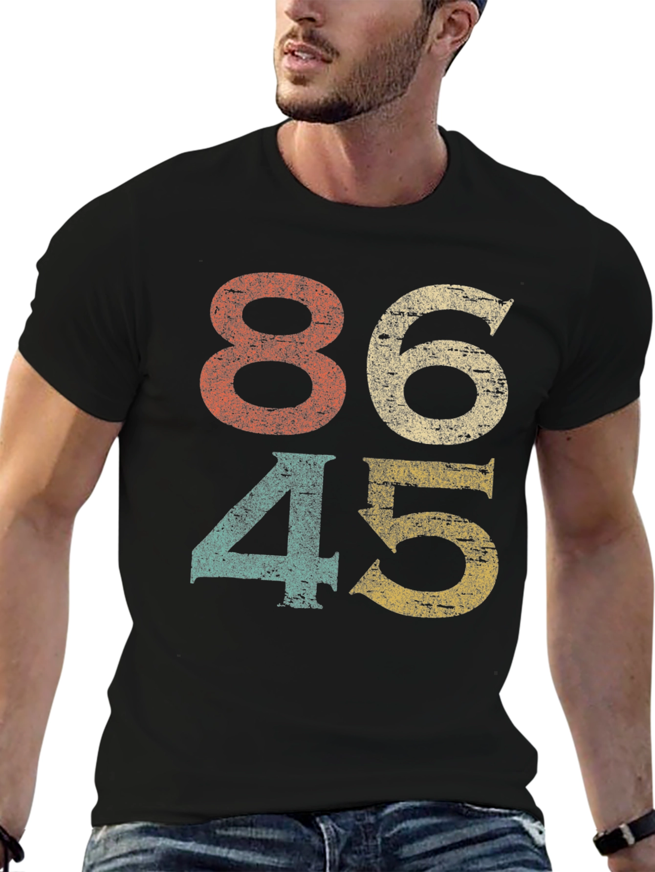8645 Graphic Tee - Anti-Trump Shirt