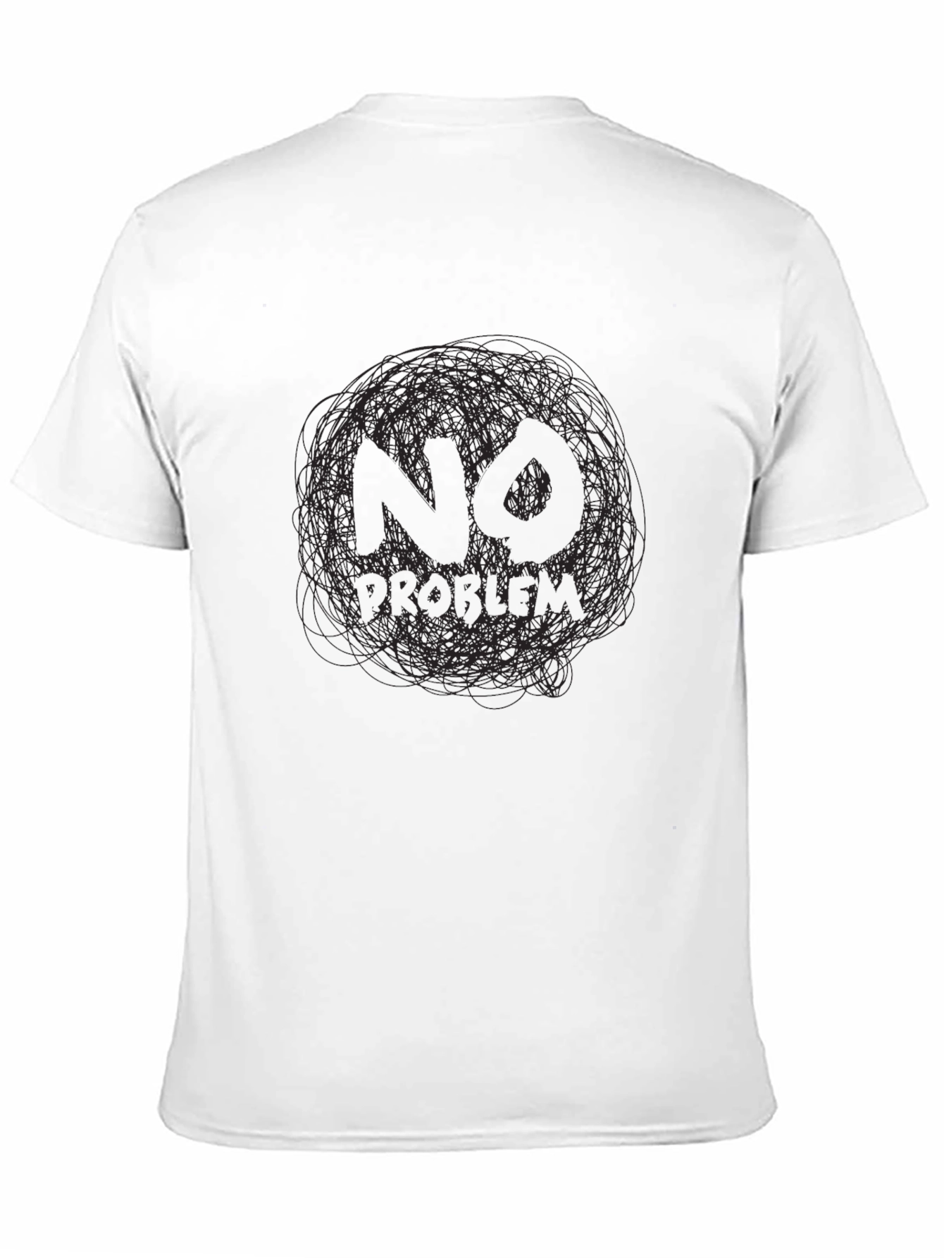 No Problem Graphic Tee - Mens Black T-Shirt