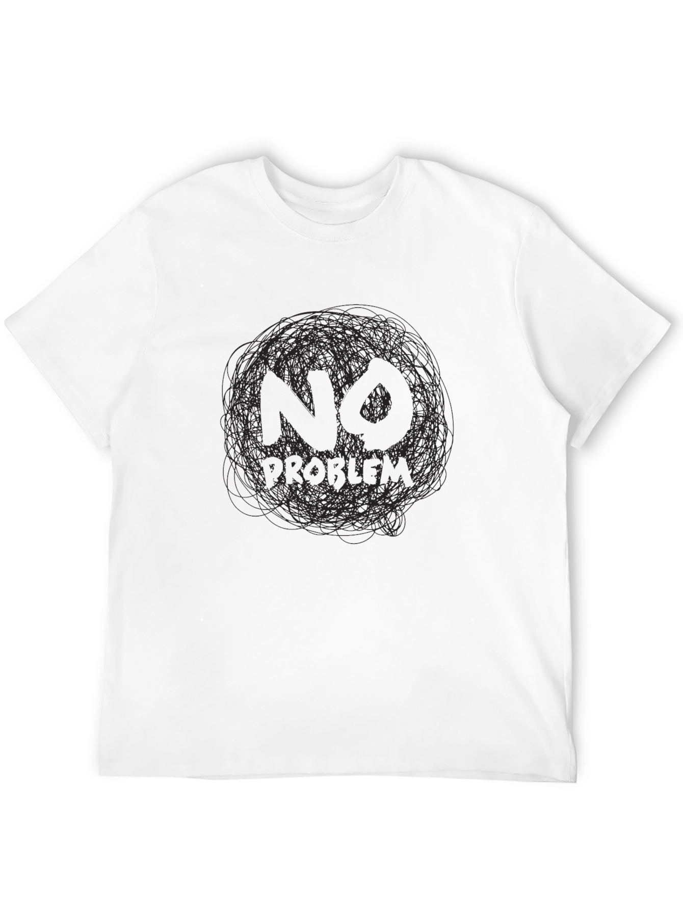 No Problem Graphic Tee - Mens Black T-Shirt