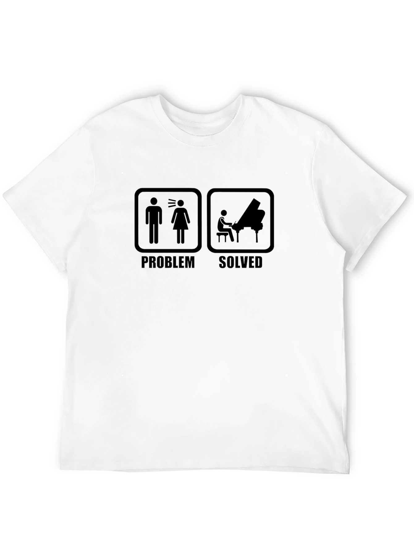 Problem Solved Piano Player Graphic Tee