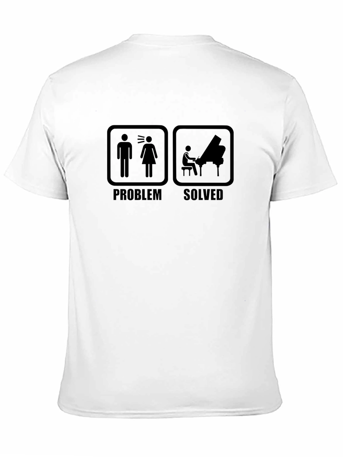 Problem Solved Piano Player Graphic Tee
