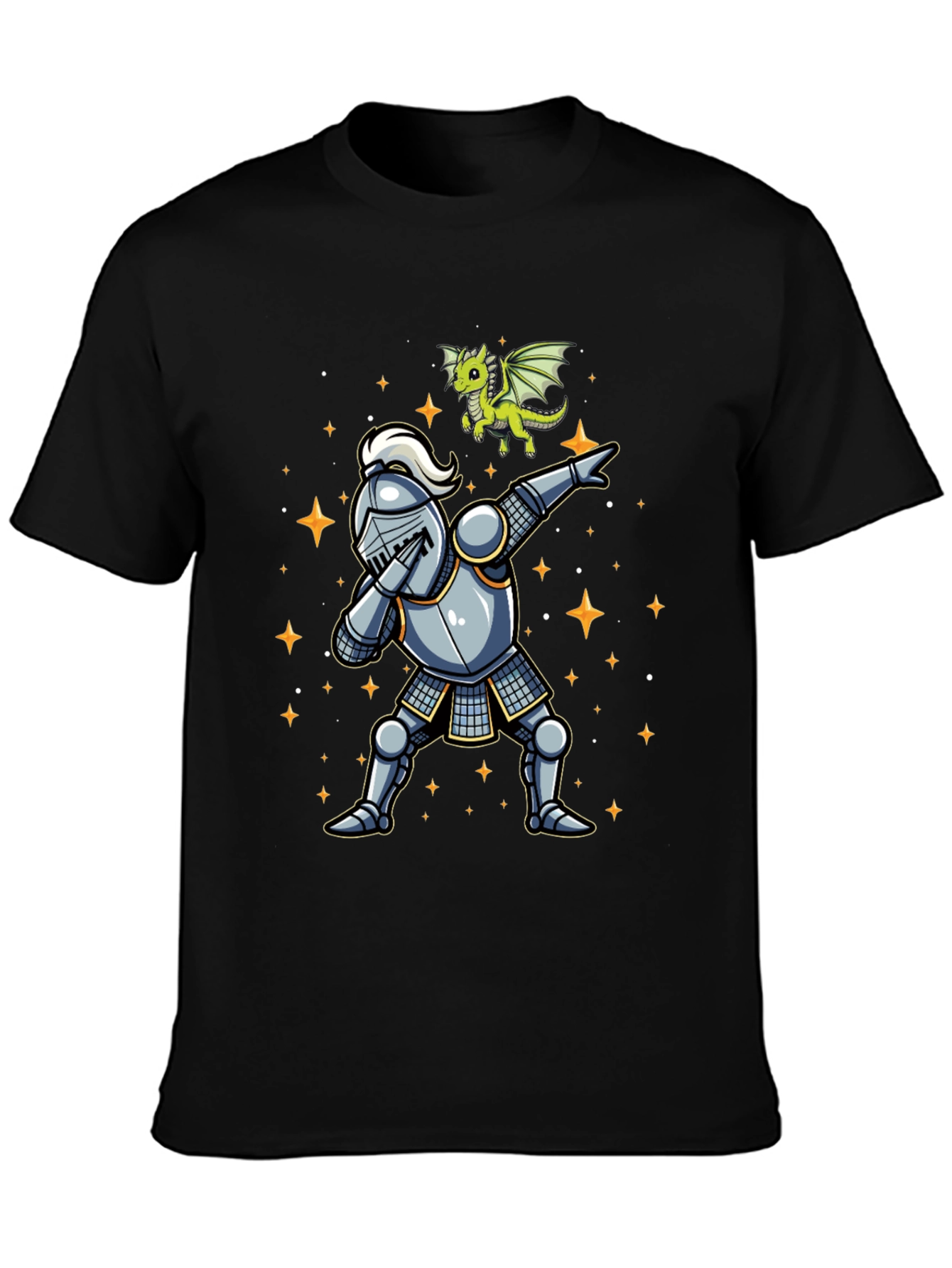 Dabbing Knight & Dragon T-Shirt