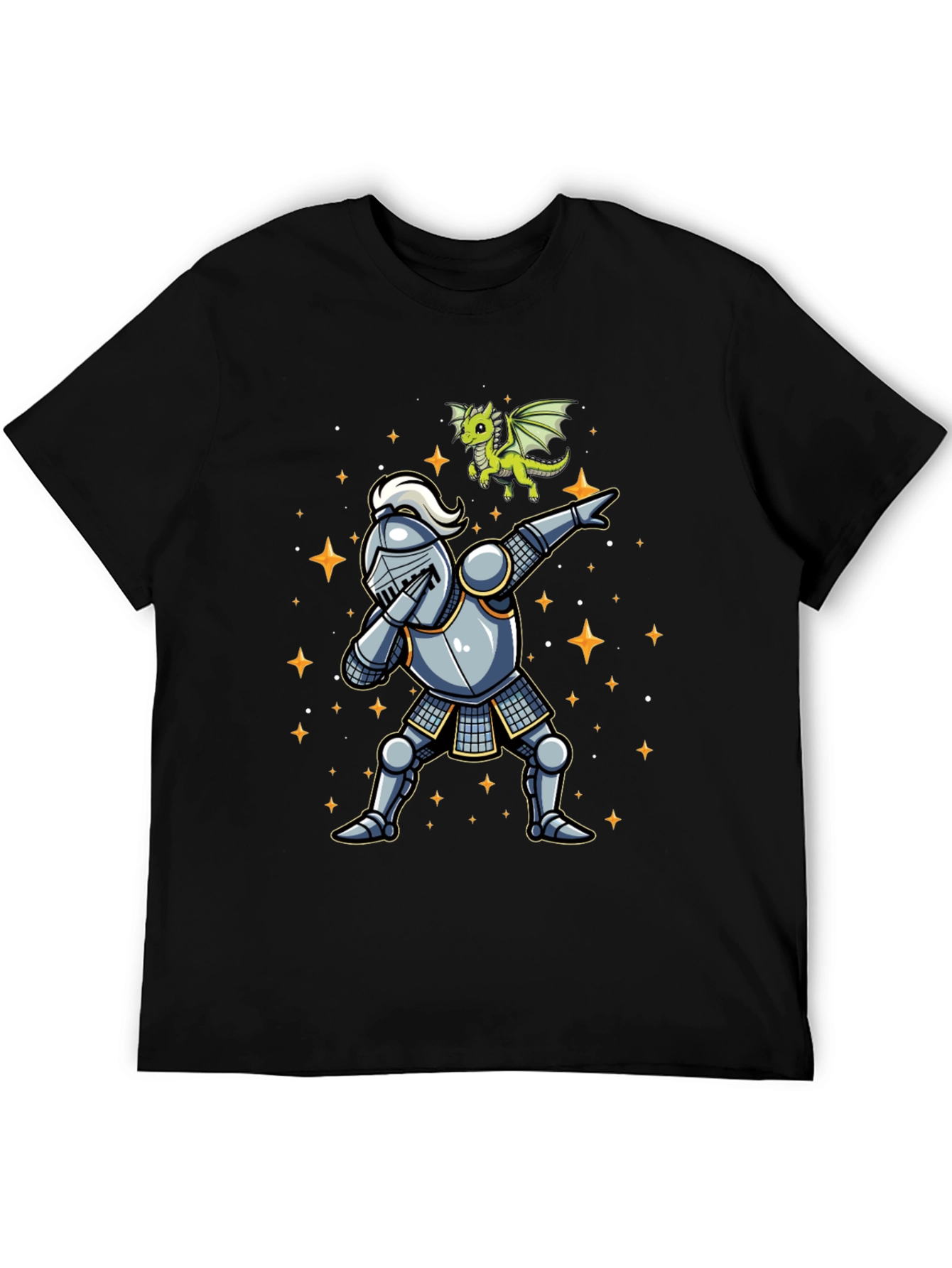 Dabbing Knight & Dragon T-Shirt