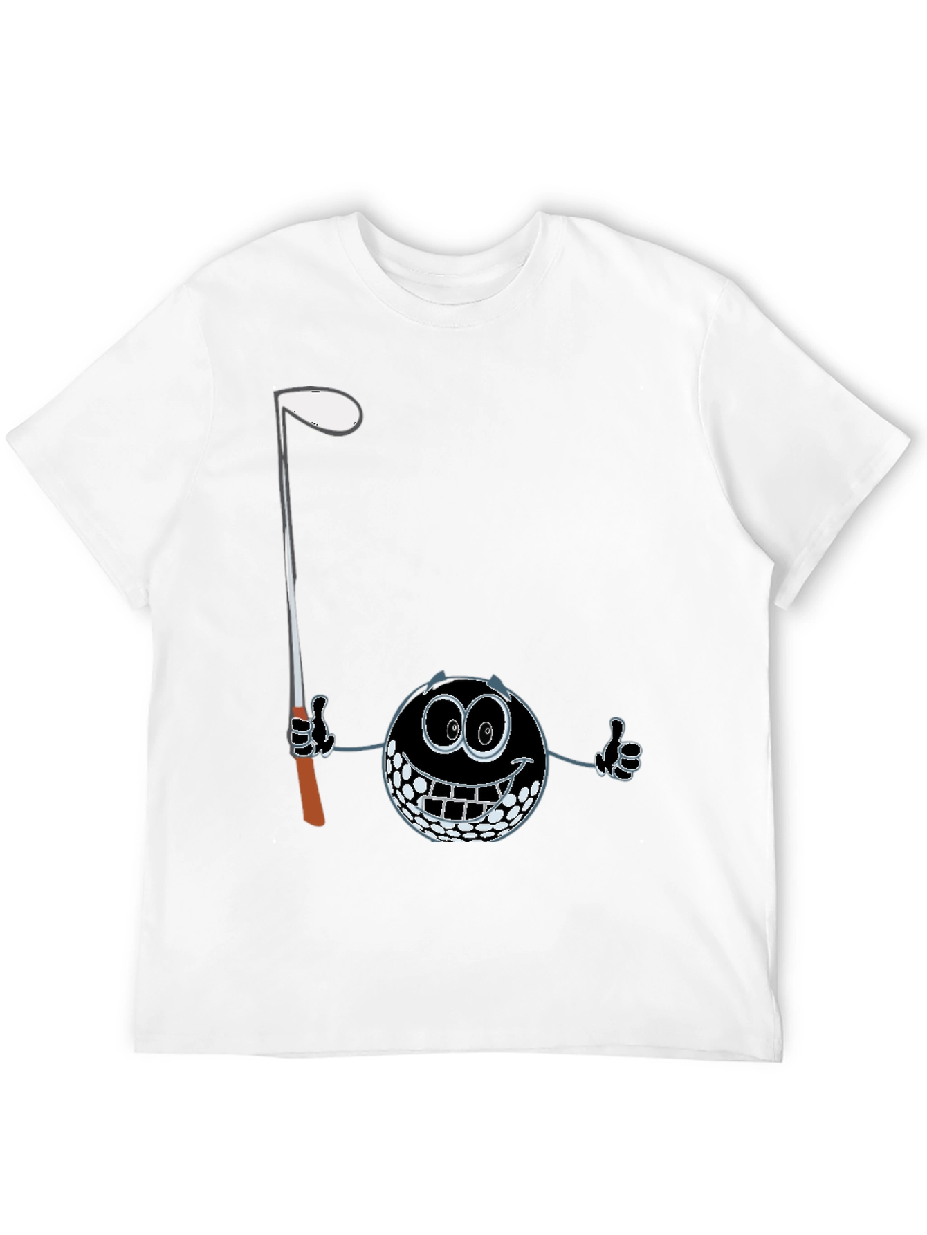 Funny Golf Ball Graphic T-Shirt