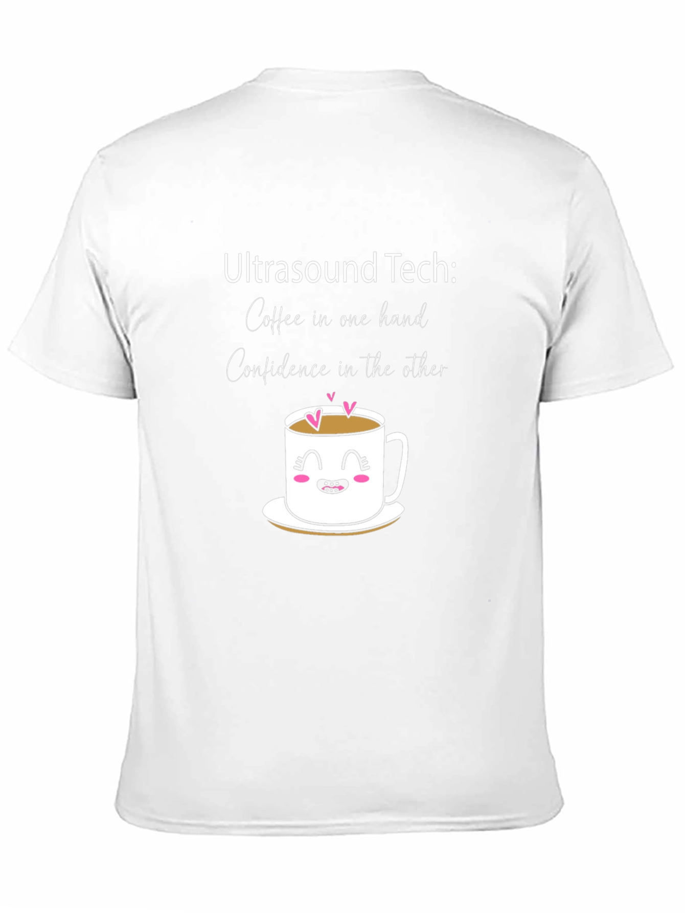 Ultrasound Tech Coffee & Confidence T-Shirt