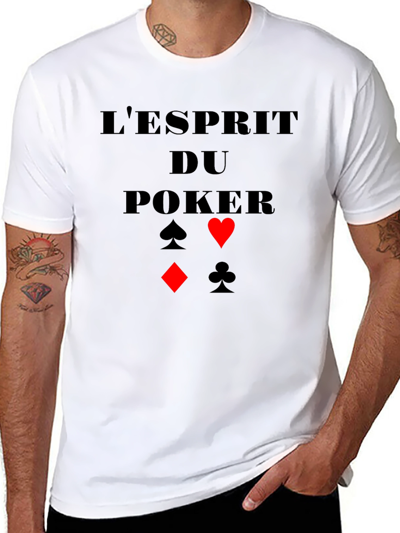 LEsprit Du Poker Graphic T-Shirt