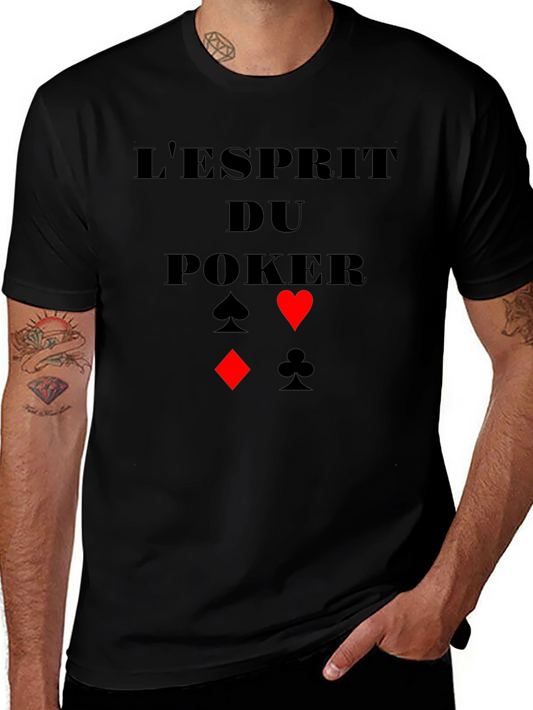 LEsprit Du Poker Graphic T-Shirt