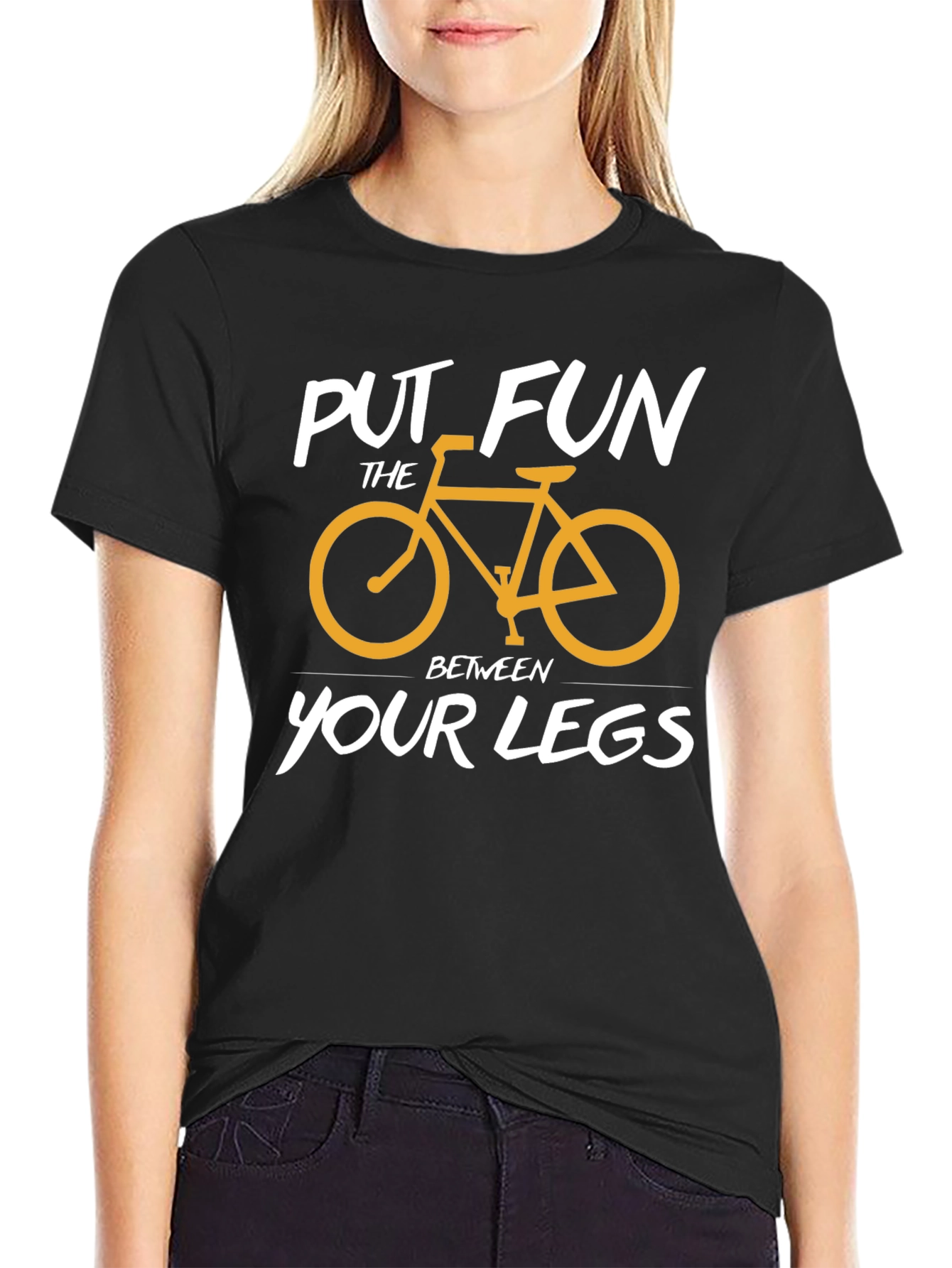 Fun Between Your Legs Cycling T-Shirt