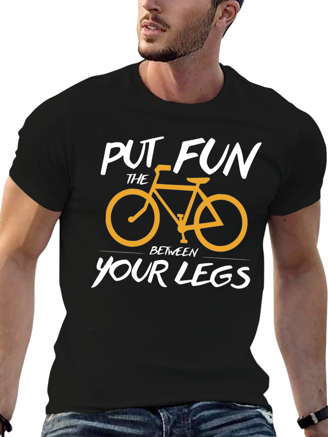 Fun Between Your Legs Cycling T-Shirt