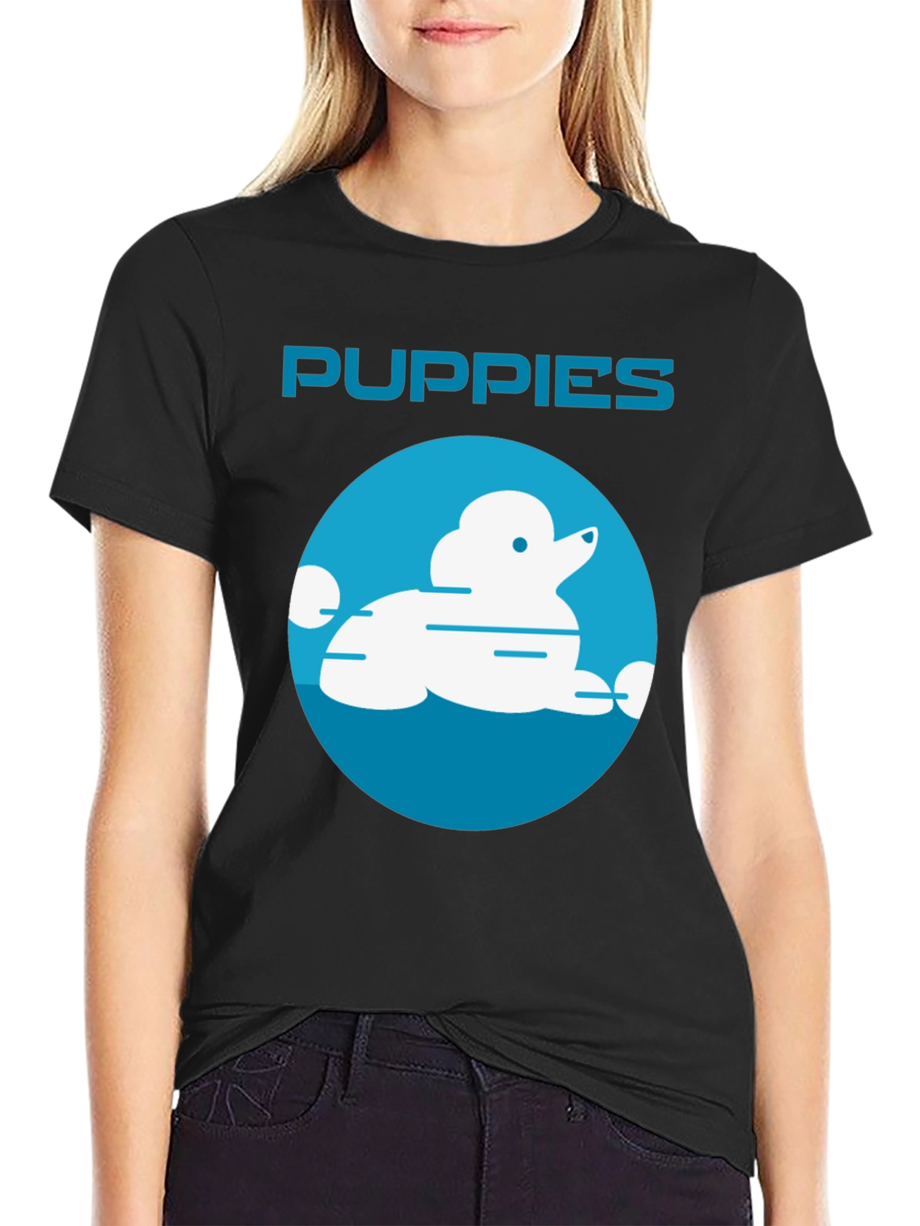 Poodle Puppies Graphic Tee - Unique Design