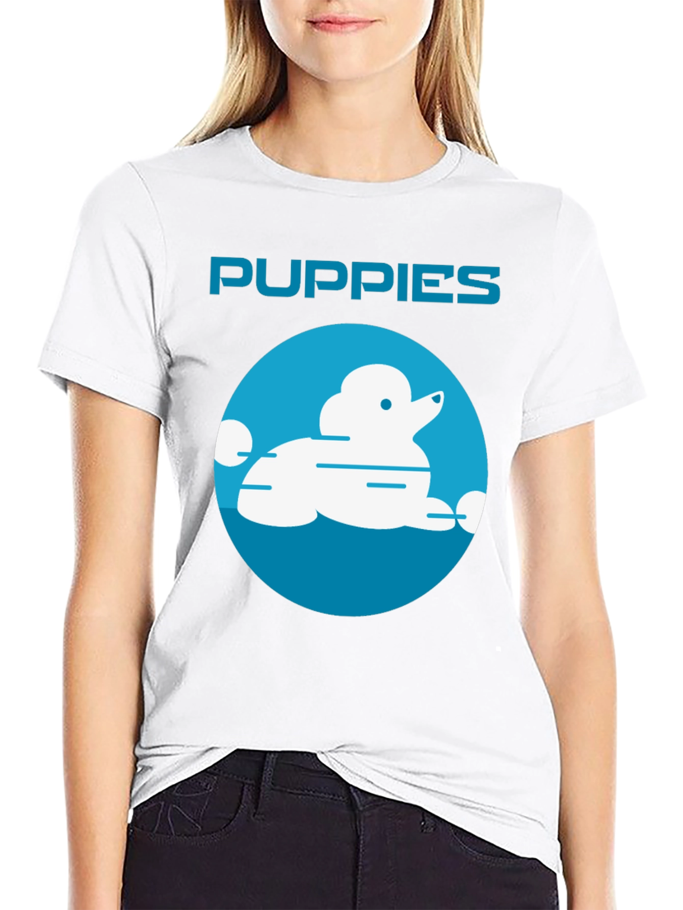 Poodle Puppies Graphic Tee - Unique Design