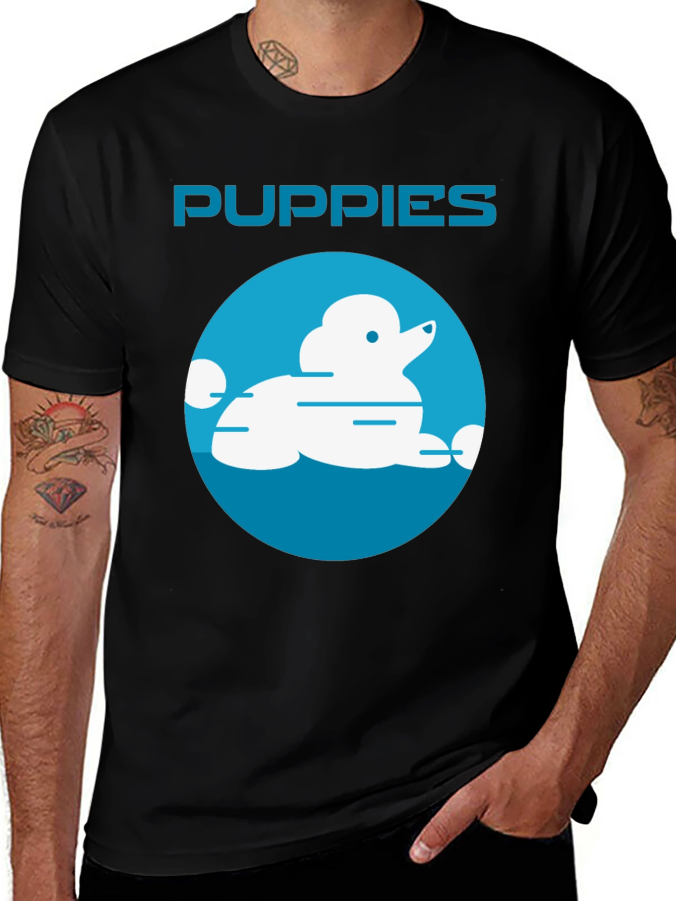 Poodle Puppies Graphic Tee - Unique Design