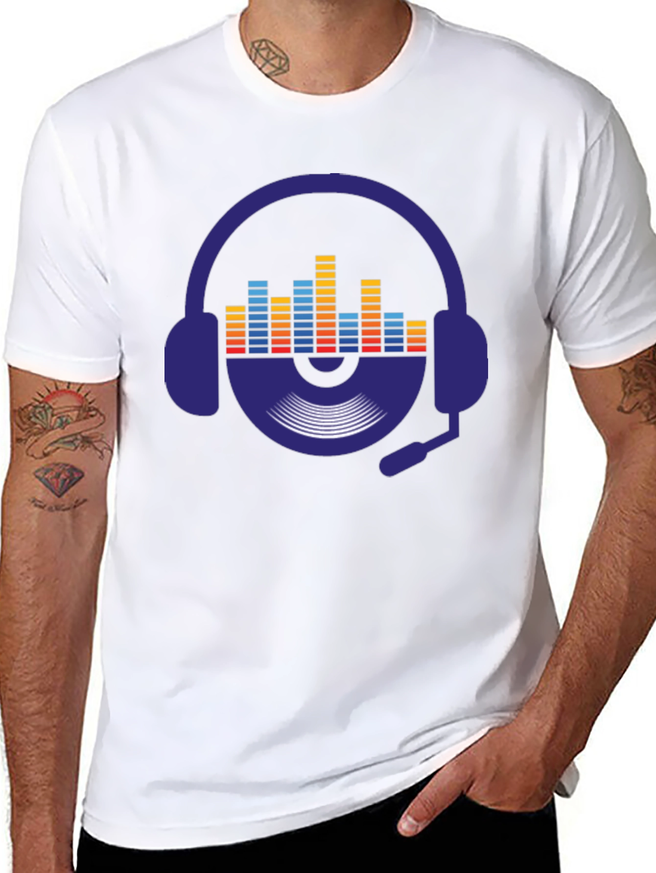 Headphones Music T-Shirt