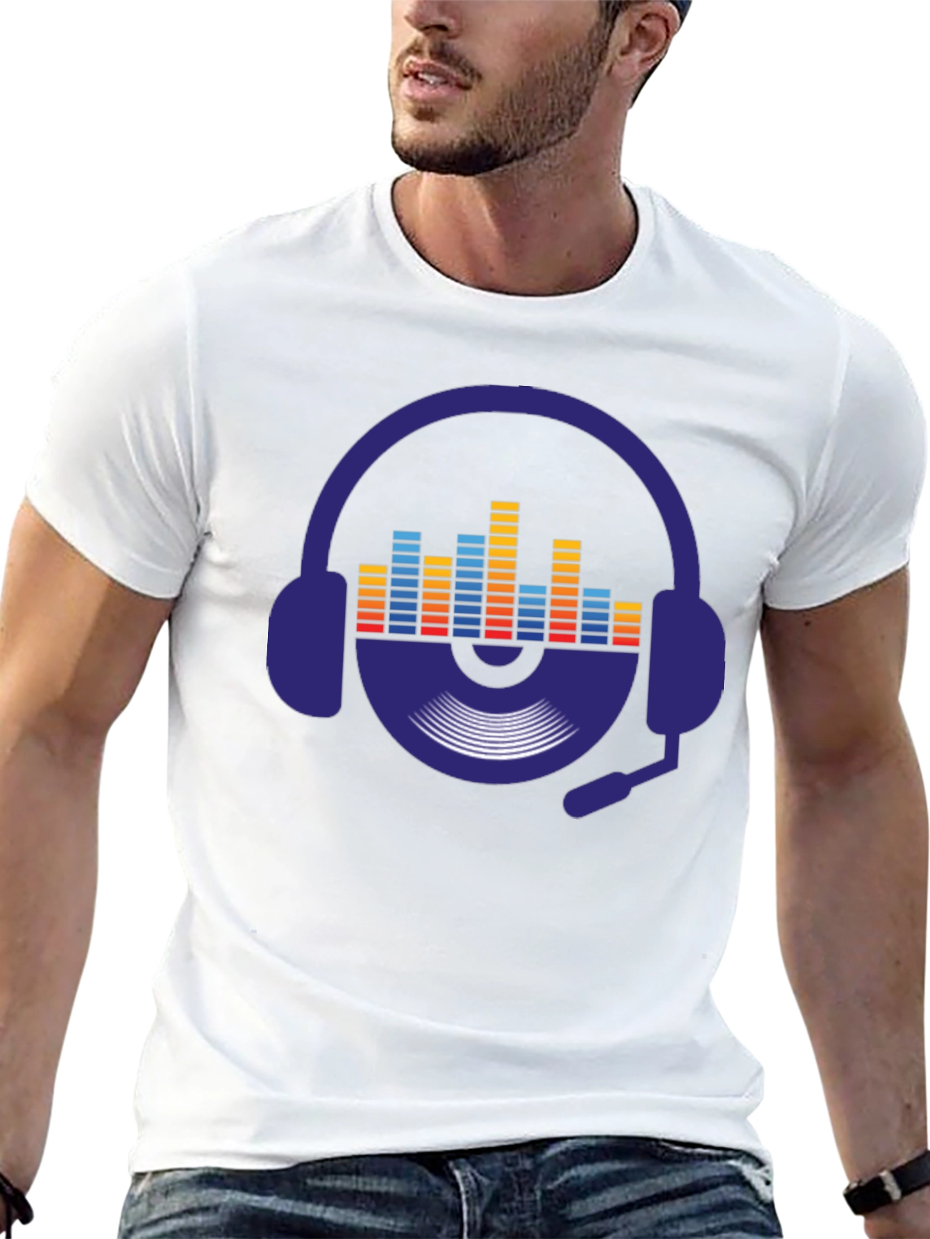Headphones Music T-Shirt
