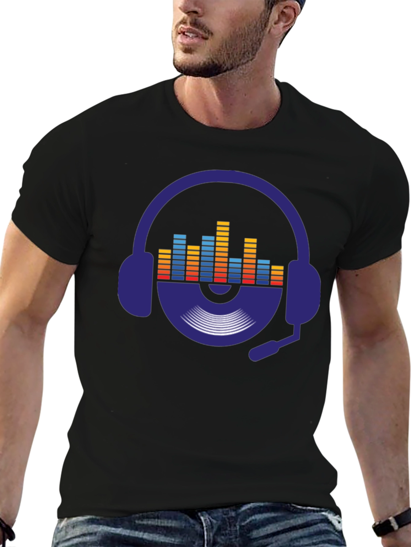 Headphones Music T-Shirt
