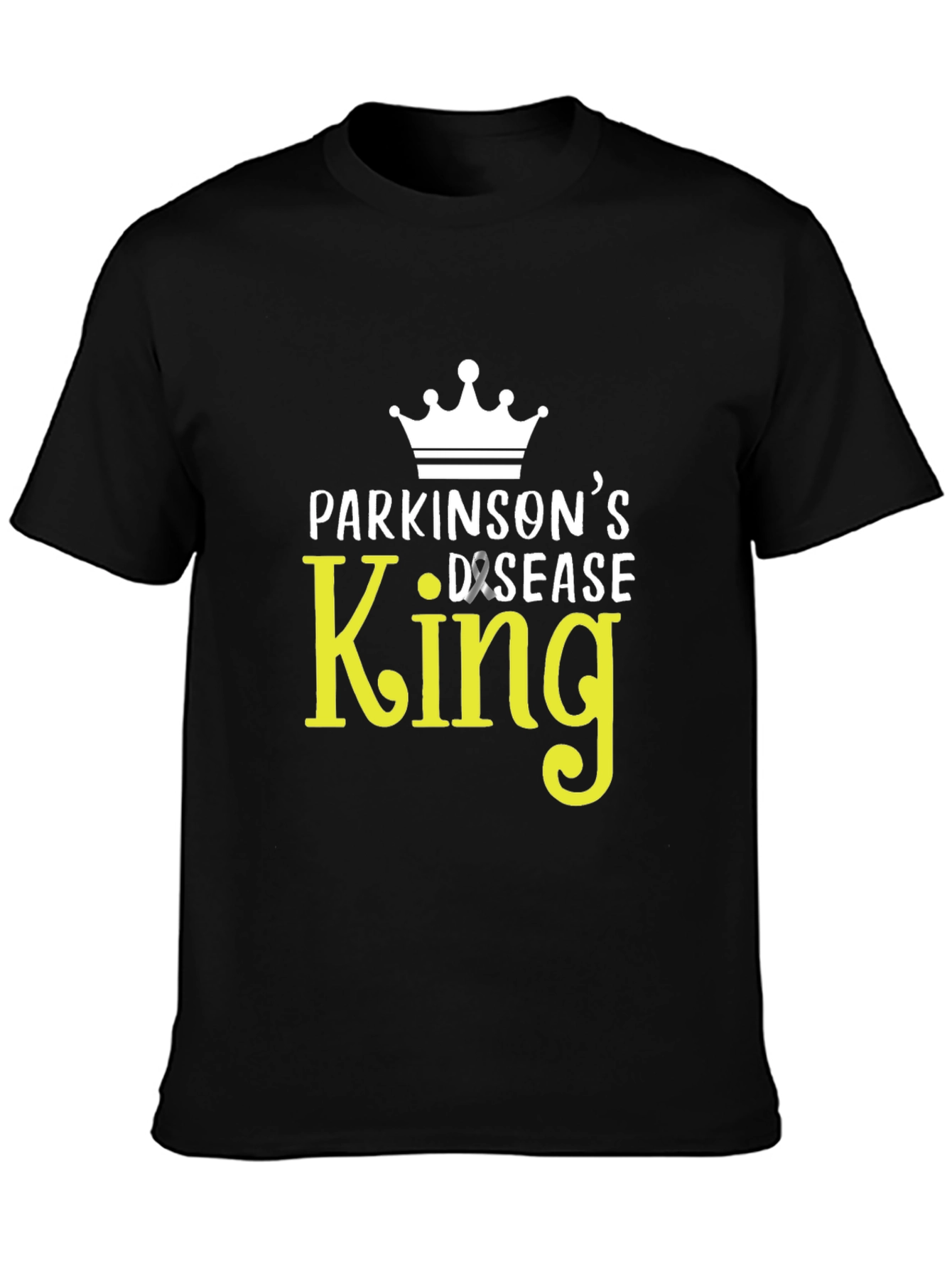 Parkinsons Disease King T-Shirt - Black