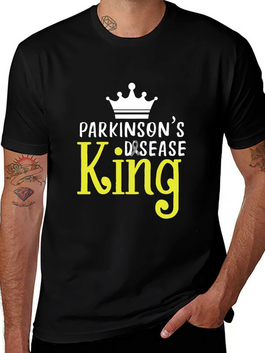 Parkinsons Disease King T-Shirt - Black
