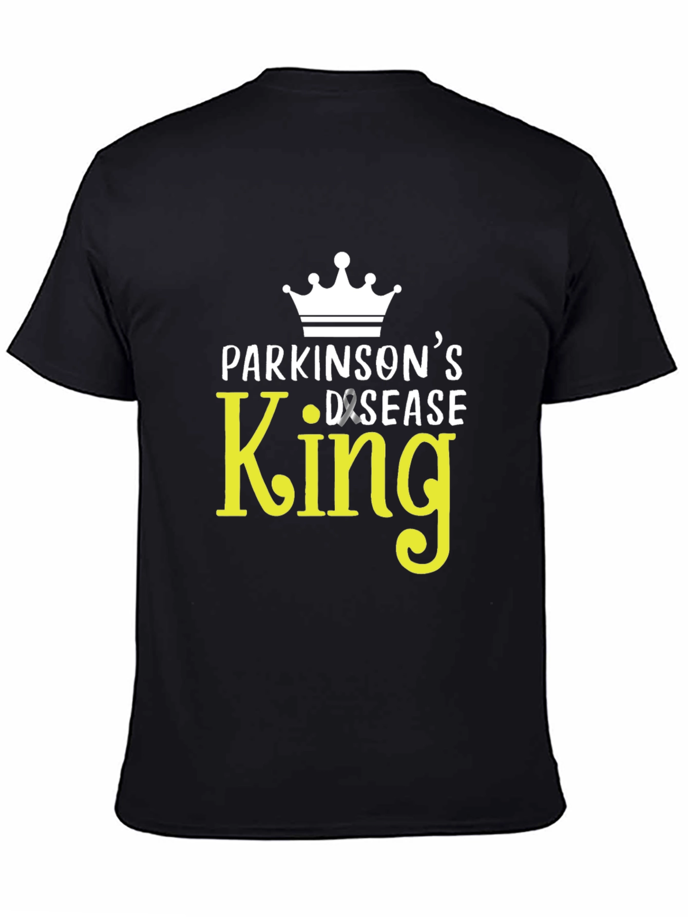 Parkinsons Disease King T-Shirt - Black