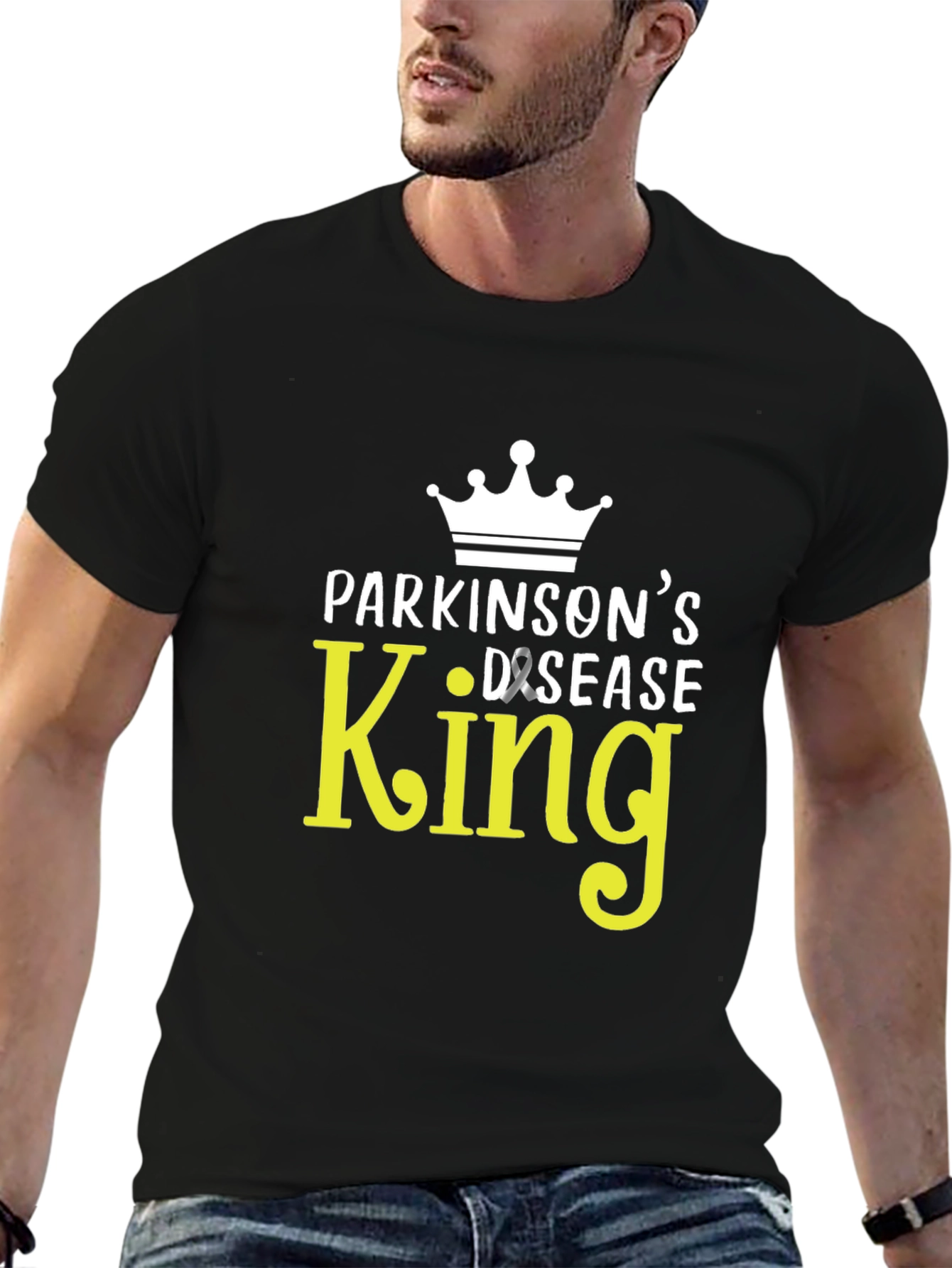 Parkinsons Disease King T-Shirt - Black