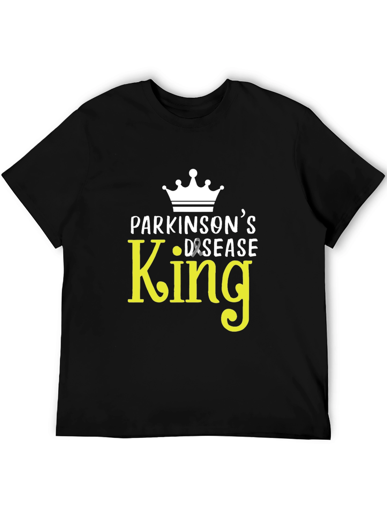 Parkinsons Disease King T-Shirt - Black