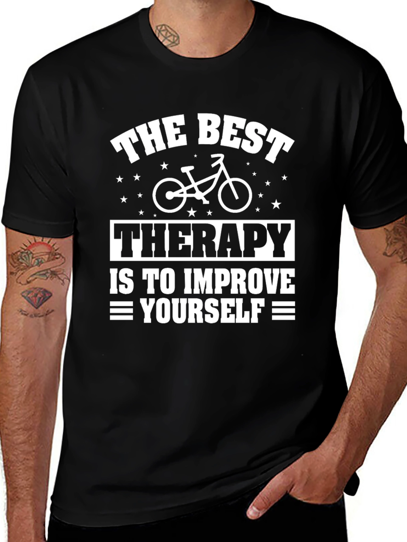 The Best Therapy Cycling T-Shirt