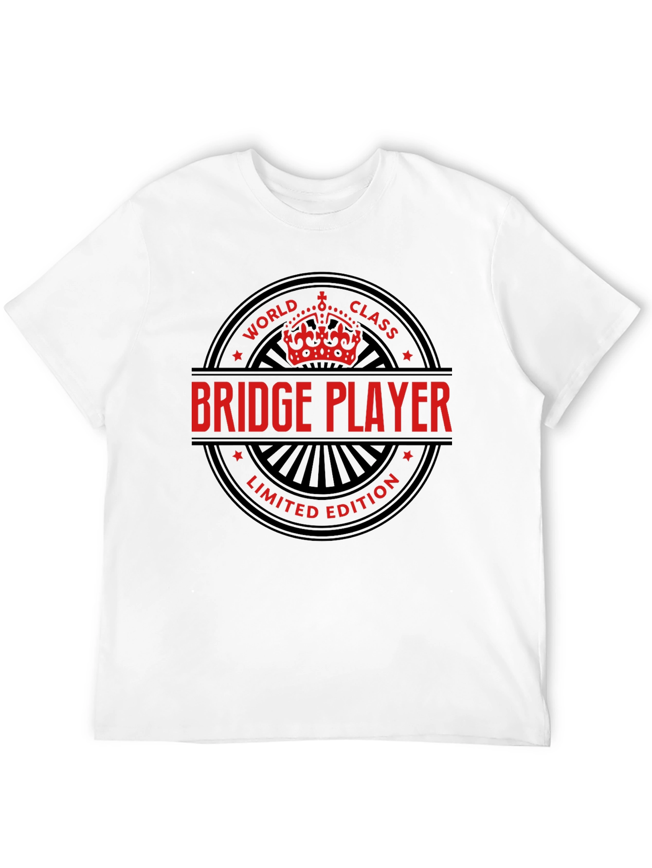 World Class Bridge Player T-Shirt Limited Edition