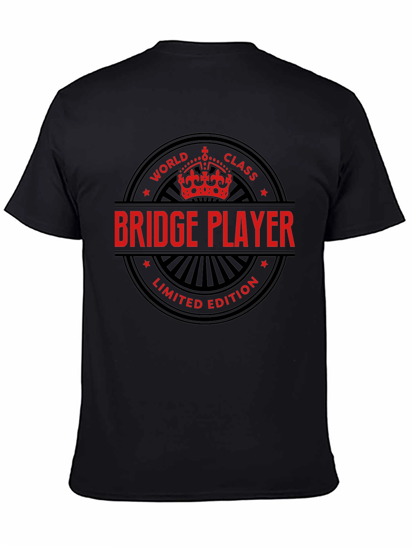 World Class Bridge Player T-Shirt Limited Edition