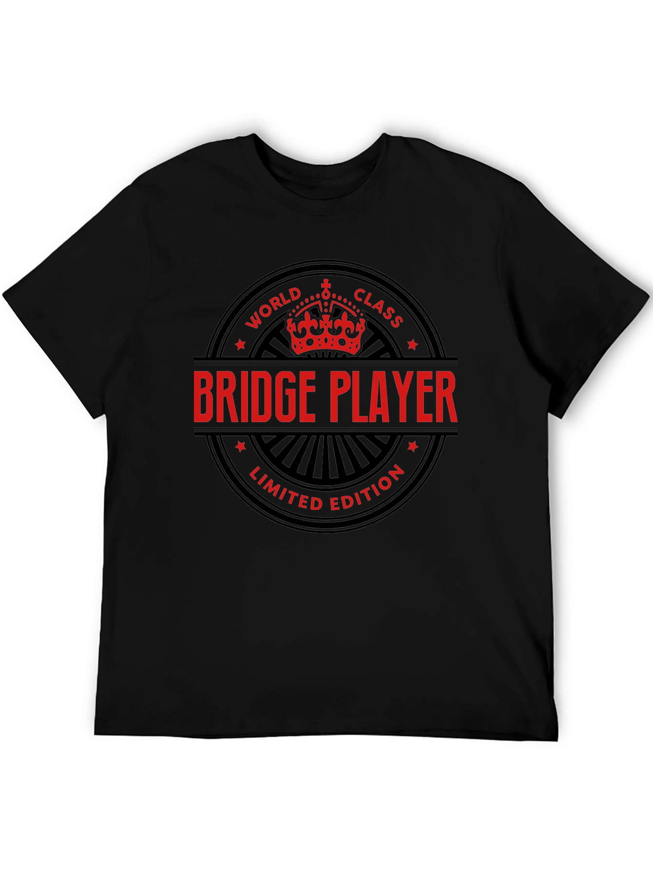 World Class Bridge Player T-Shirt Limited Edition