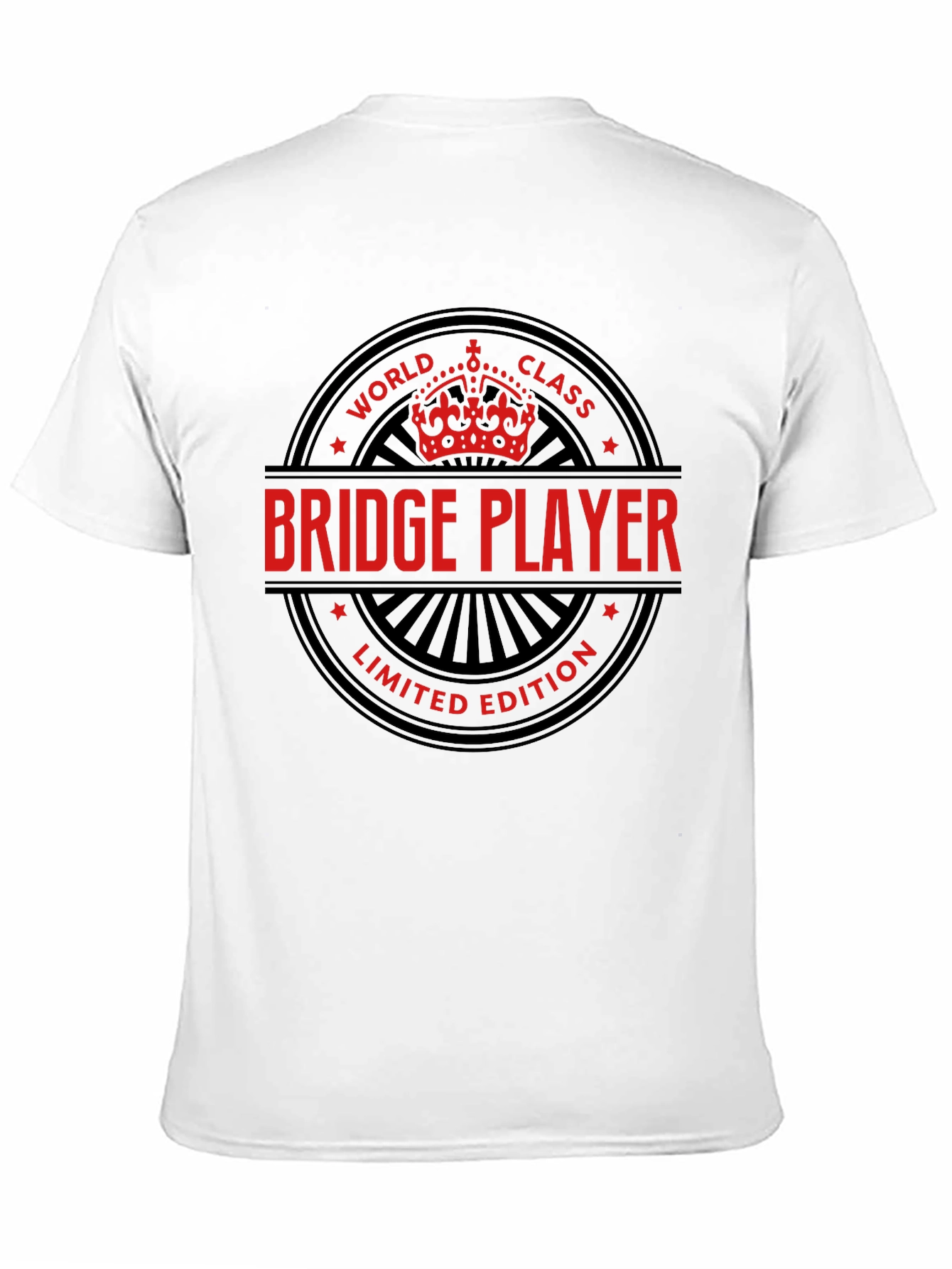 World Class Bridge Player T-Shirt Limited Edition