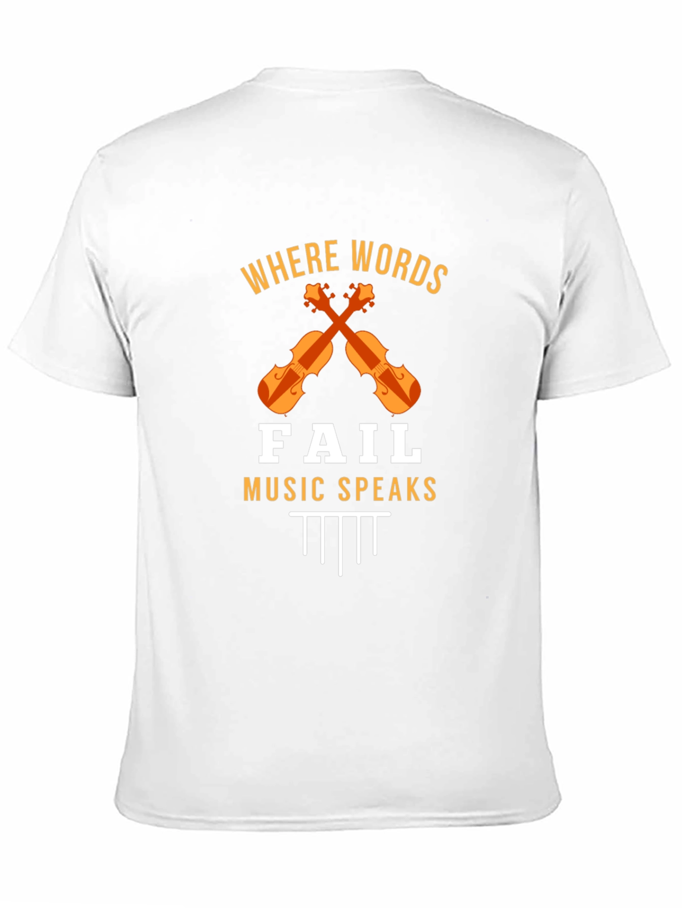 Where Words Fail Music Speaks T-Shirt