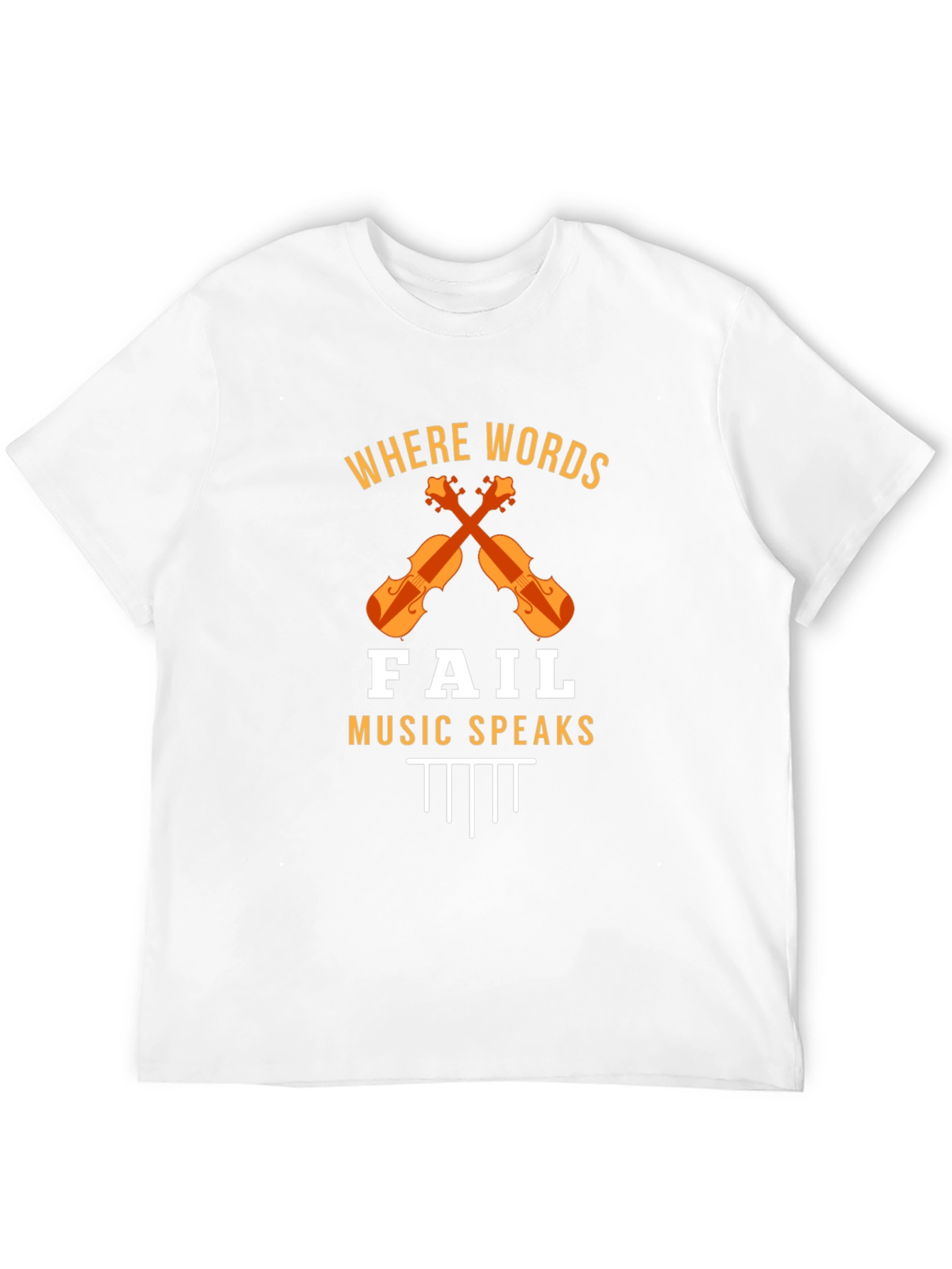 Where Words Fail Music Speaks T-Shirt