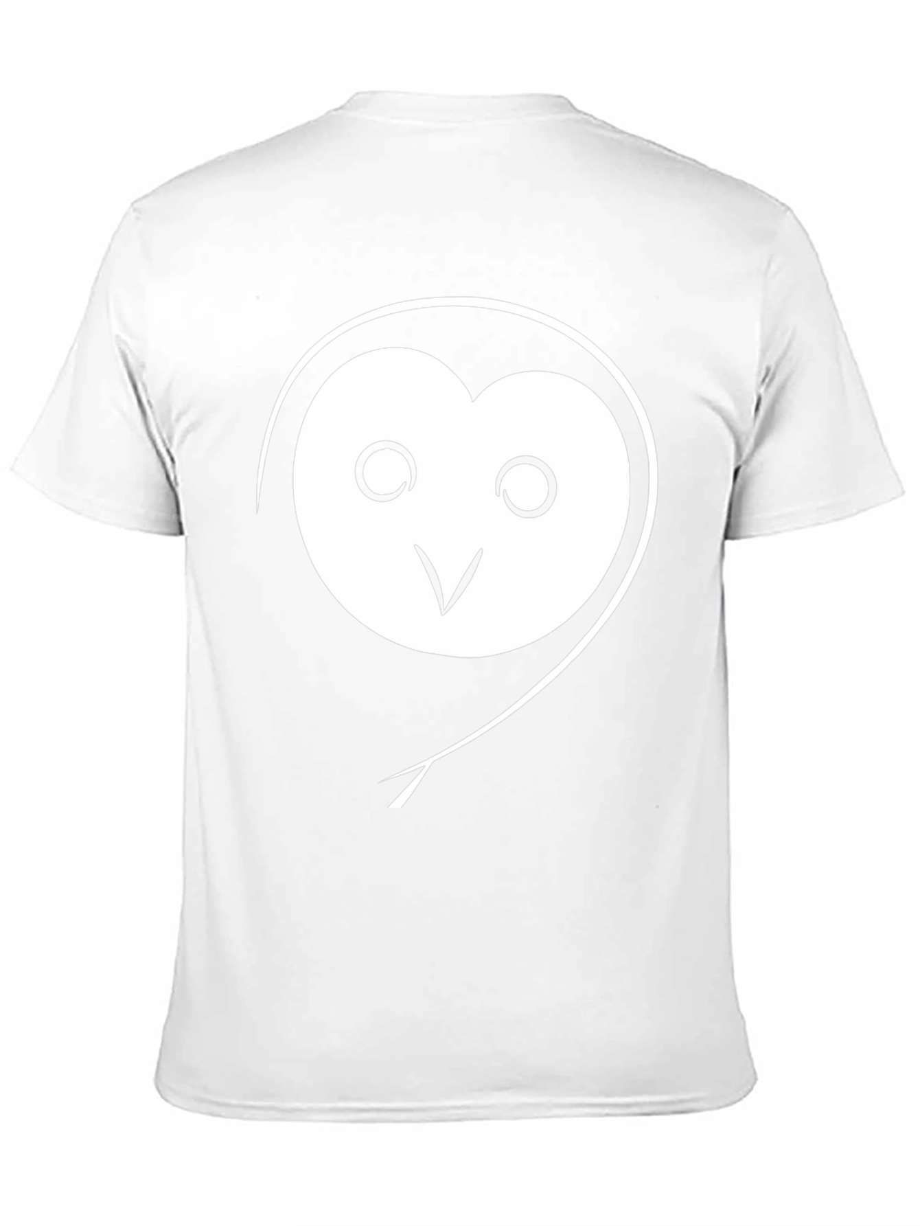 Owl Graphic Tee - Trendy Black T-Shirt