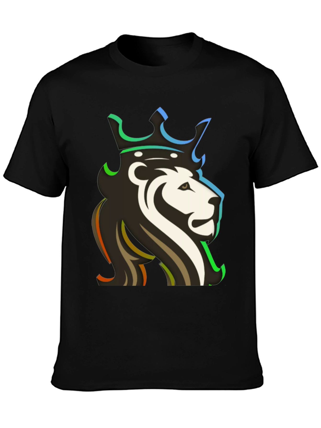 Lion King Graphic T-Shirt - Cool Crown Design