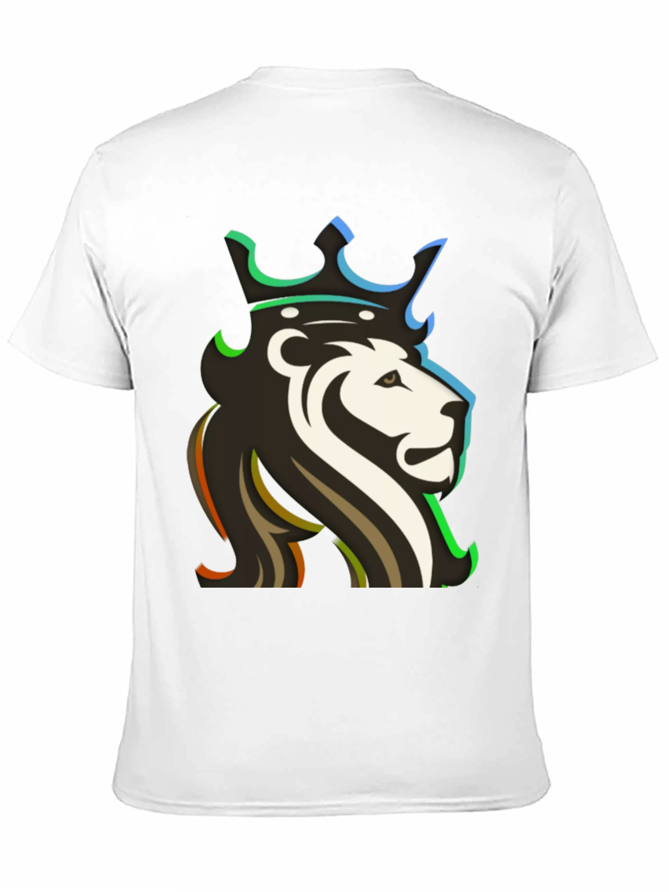 Lion King Graphic T-Shirt - Cool Crown Design