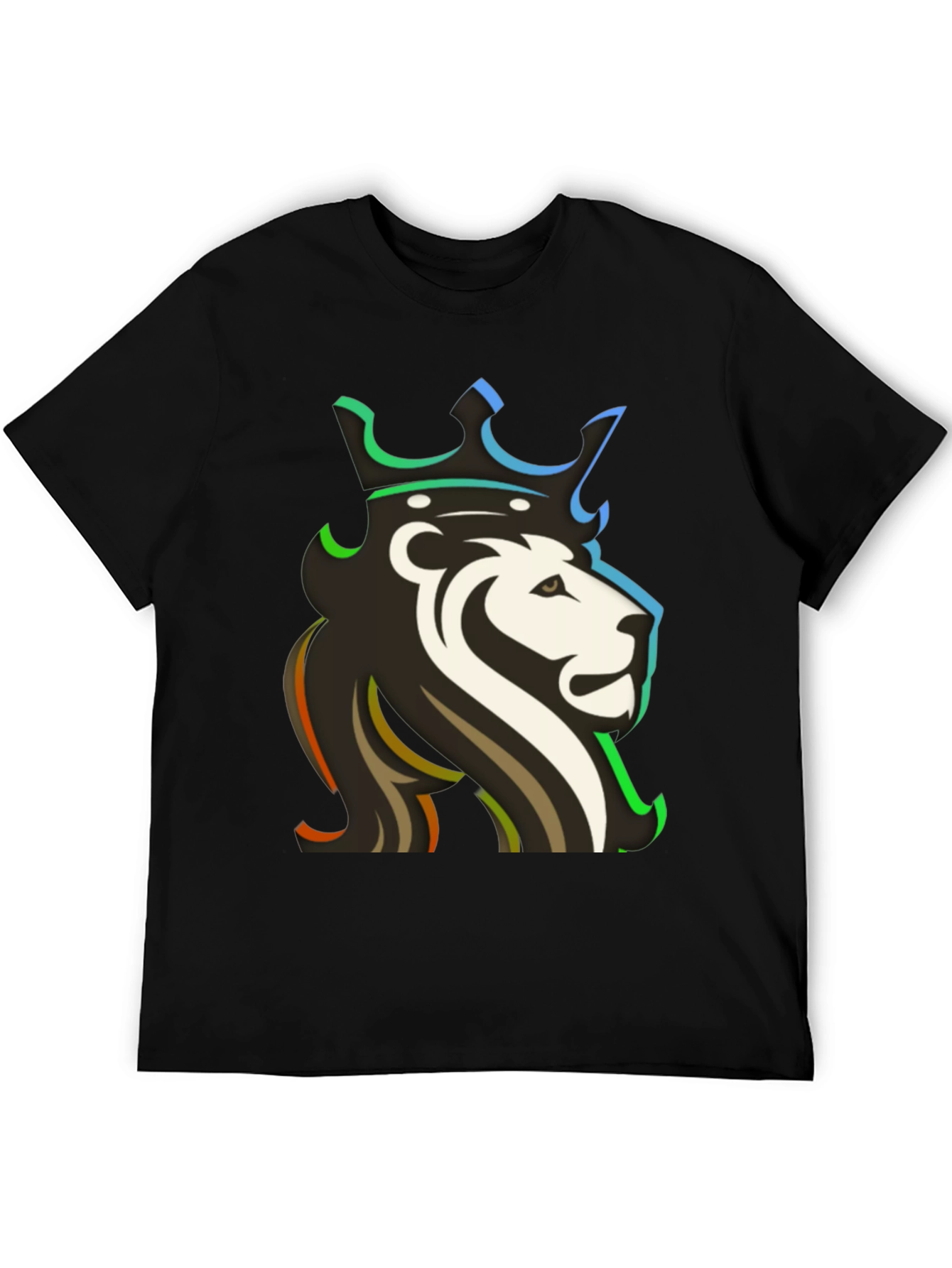 Lion King Graphic T-Shirt - Cool Crown Design