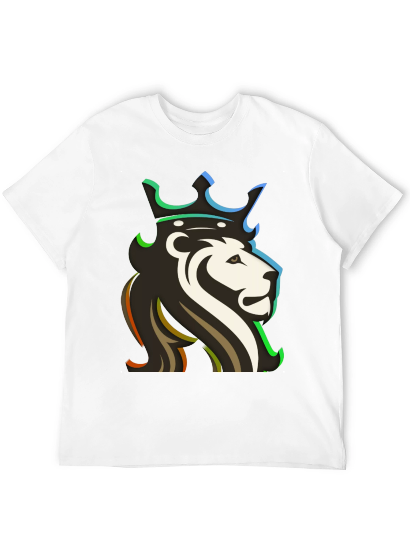 Lion King Graphic T-Shirt - Cool Crown Design