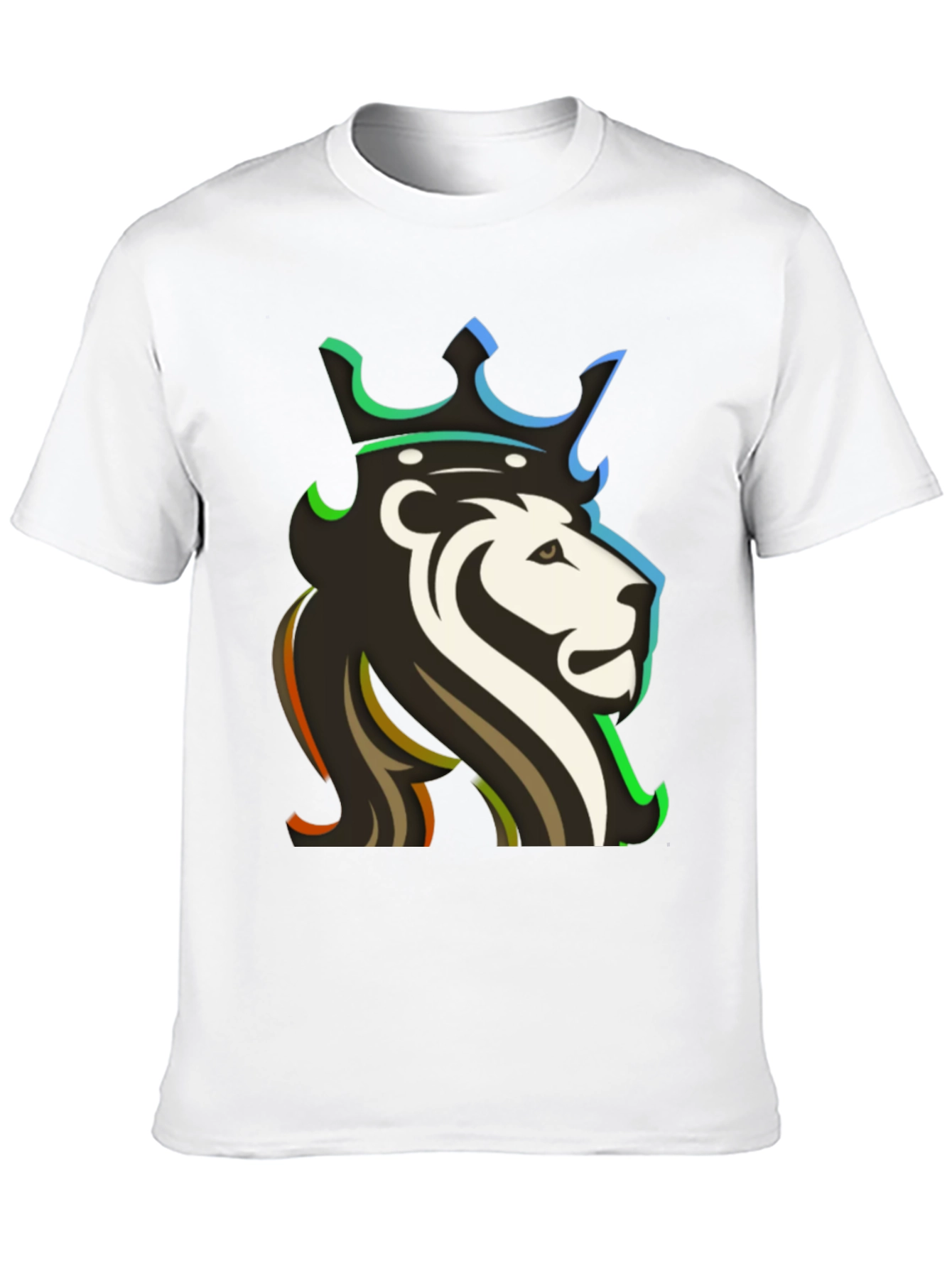 Lion King Graphic T-Shirt - Cool Crown Design