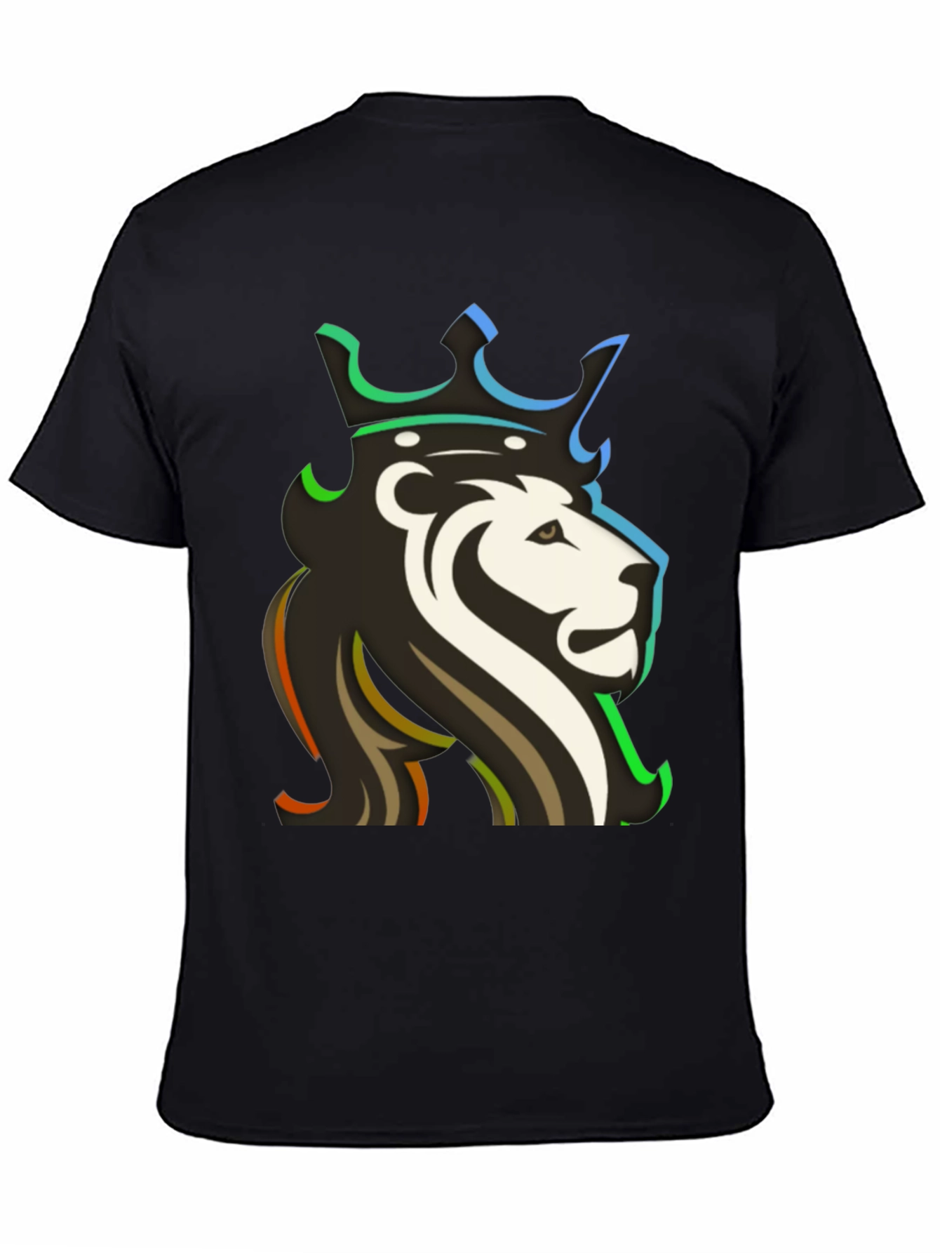 Lion King Graphic T-Shirt - Cool Crown Design