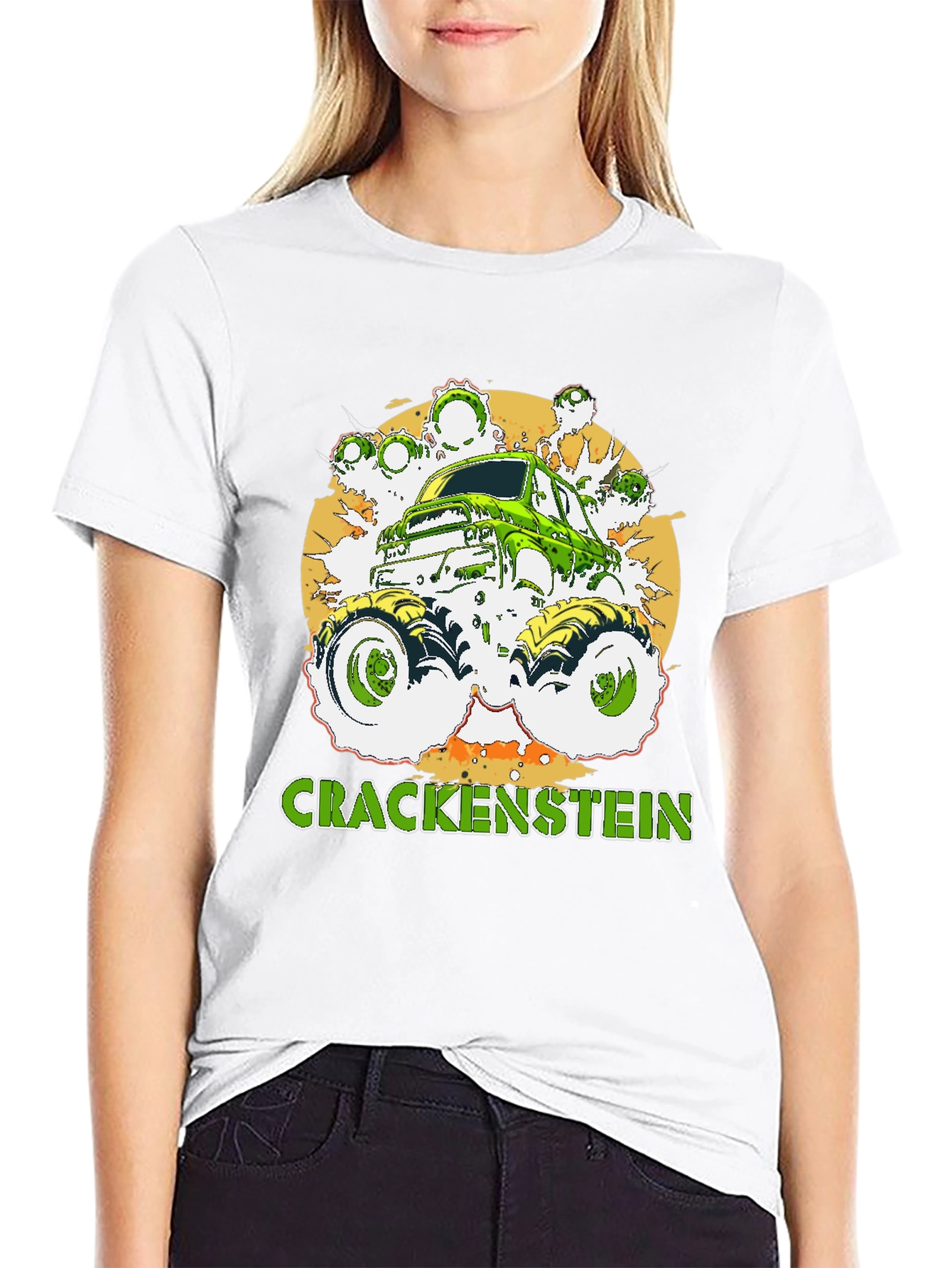 Crackenstein Monster Truck Graphic Tee