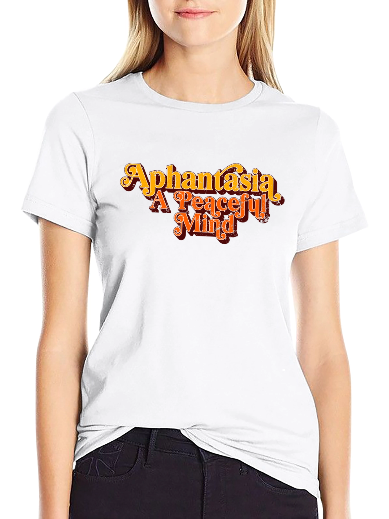 Aphantasia Graphic Tee - Peaceful Mind