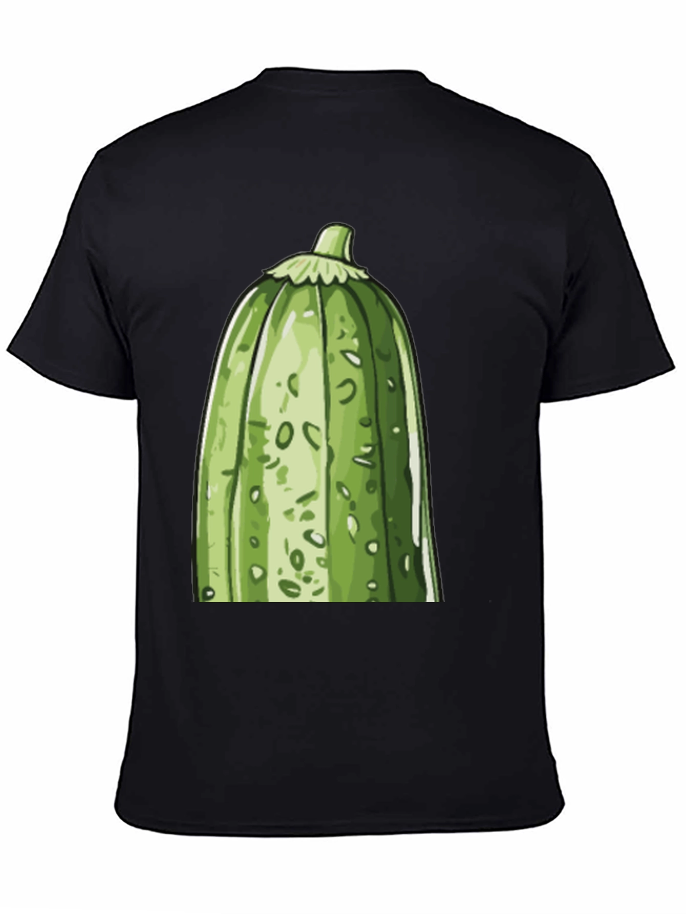 Zucchini Graphic Tee - Quirky Vegetable Lovers T-Shirt